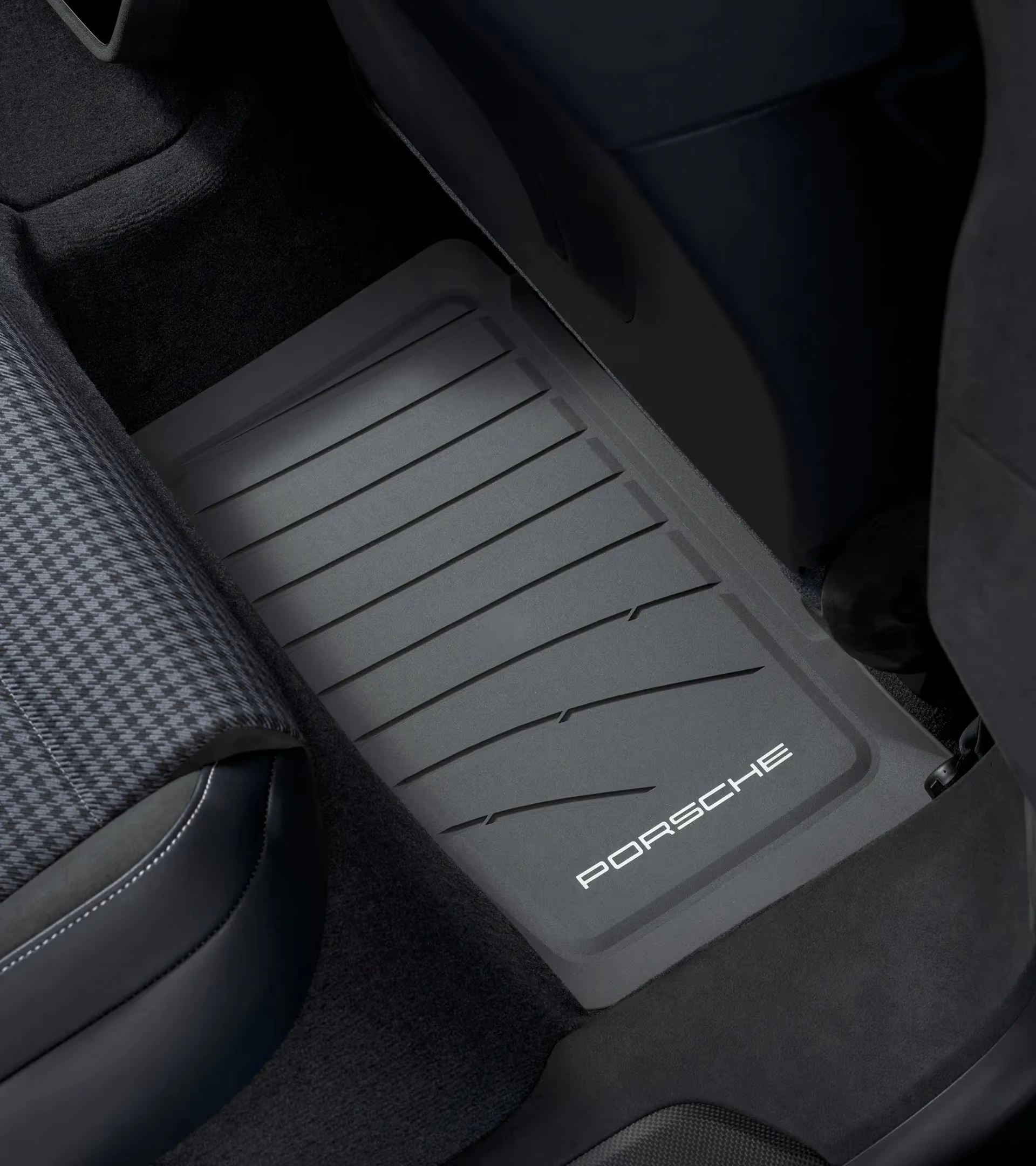 Gulvmatter Porsche Taycan 2020 -> │ Slate Grey All Weather Floor Mat Set – bilde 4
