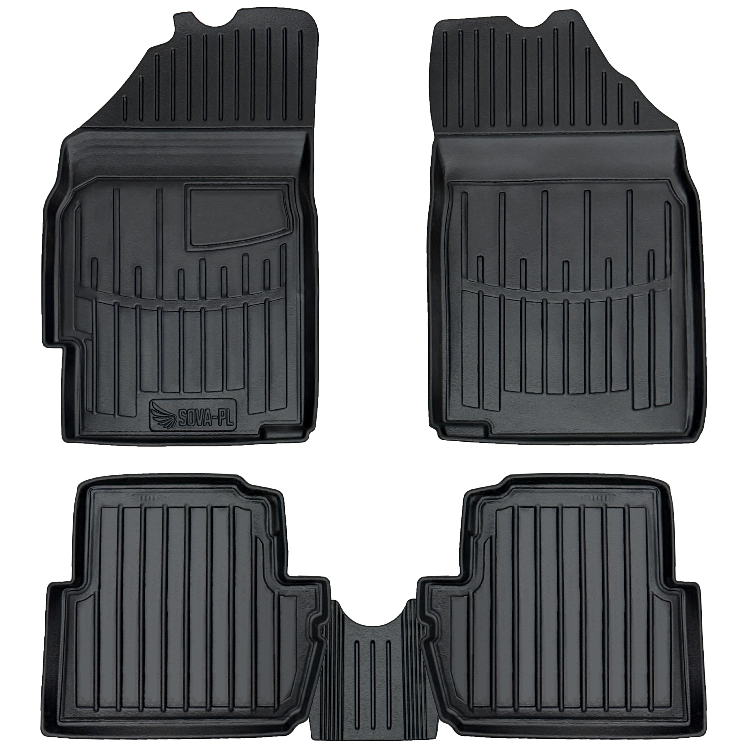 Gulvmatter Ravon R2 2015 -> / Daewoo Matiz (M300) 2009 - 2015 / Chevrolet Spark (M300) 2009 - 2015