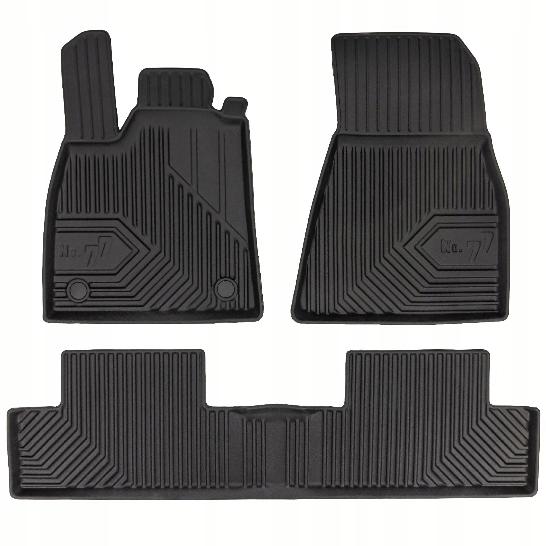 Gulvmatter Renault 5 E-Tech Electric 2025 -> │ Alværsmatter No.77 Floor Liners - sett 3 stk.