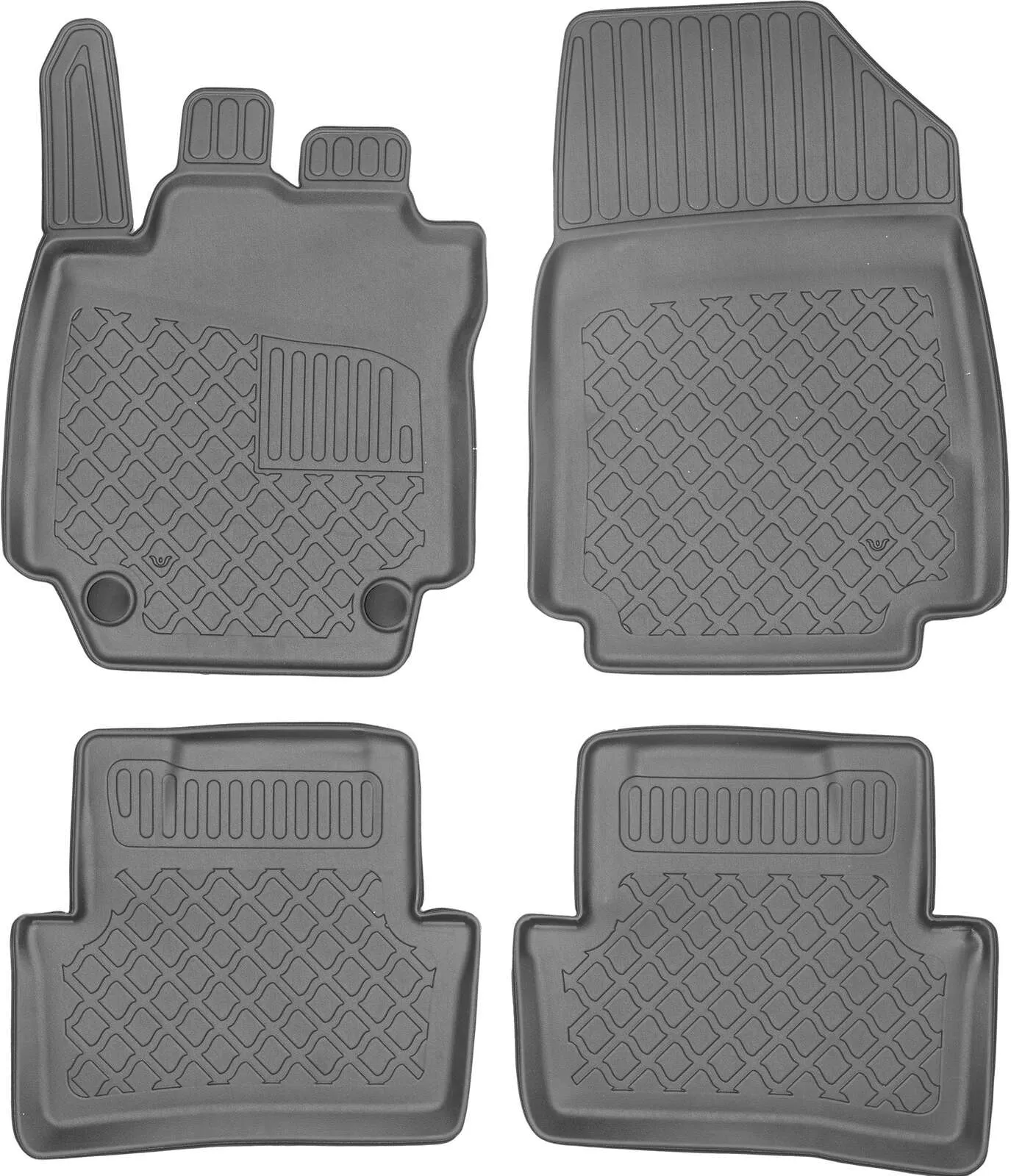 Gulvmatter Renault Captur 2013 - 2019 – bilde 3