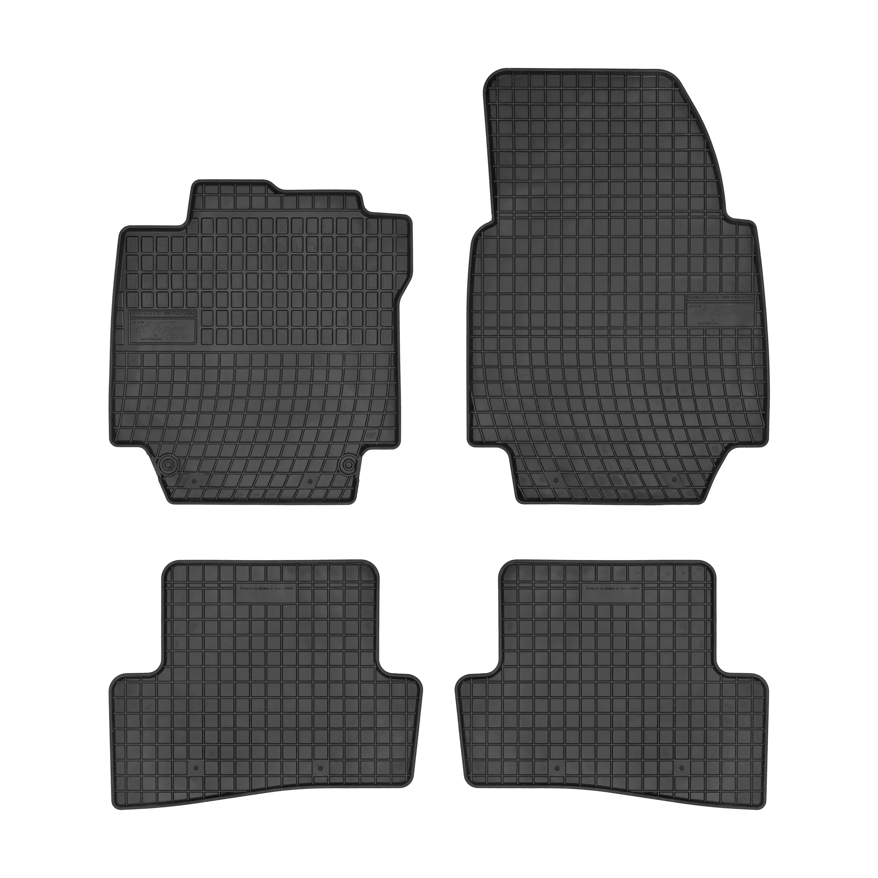 Gulvmatter Renault Captur 2013 ->