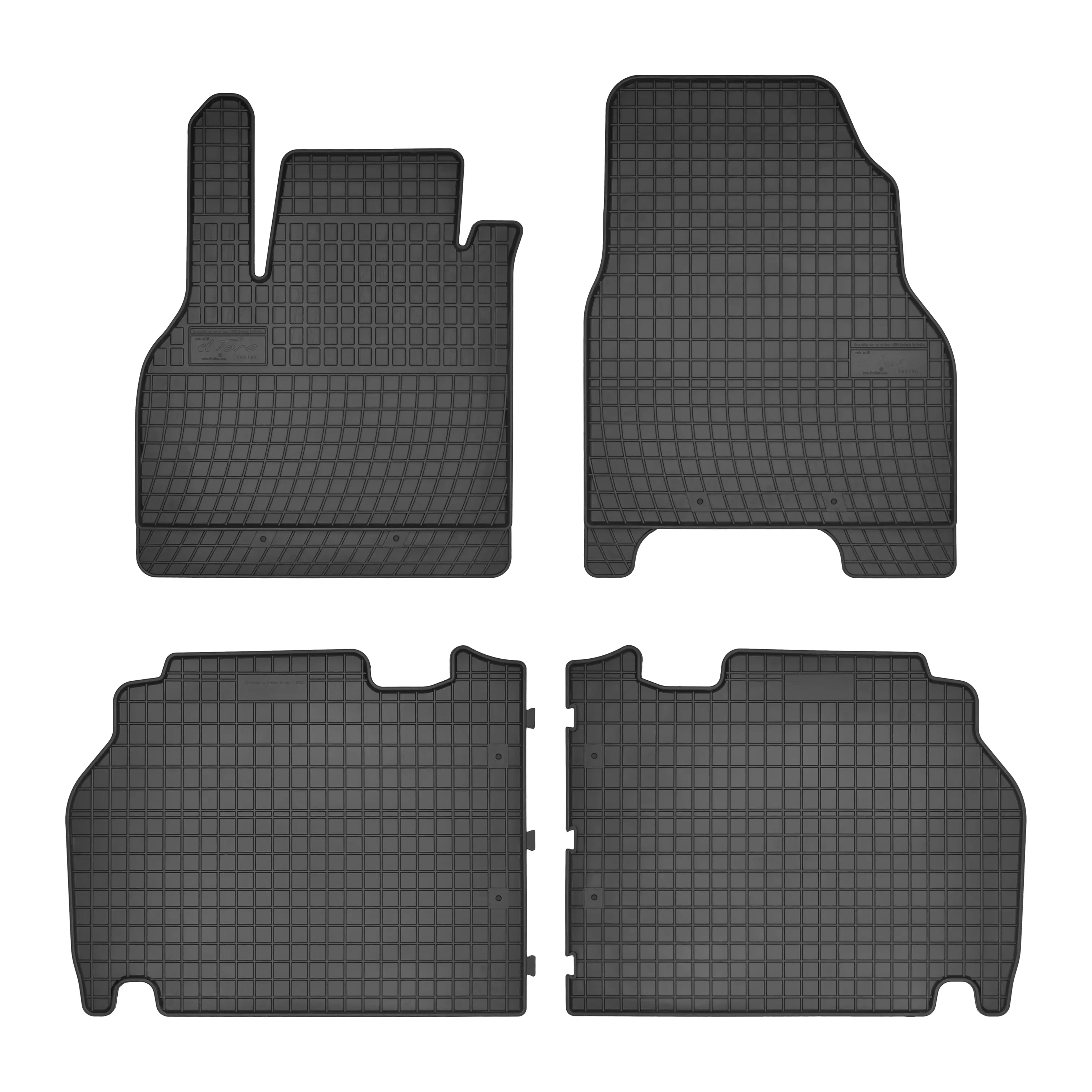 Gulvmatter Renault Kangoo II 2007-2021