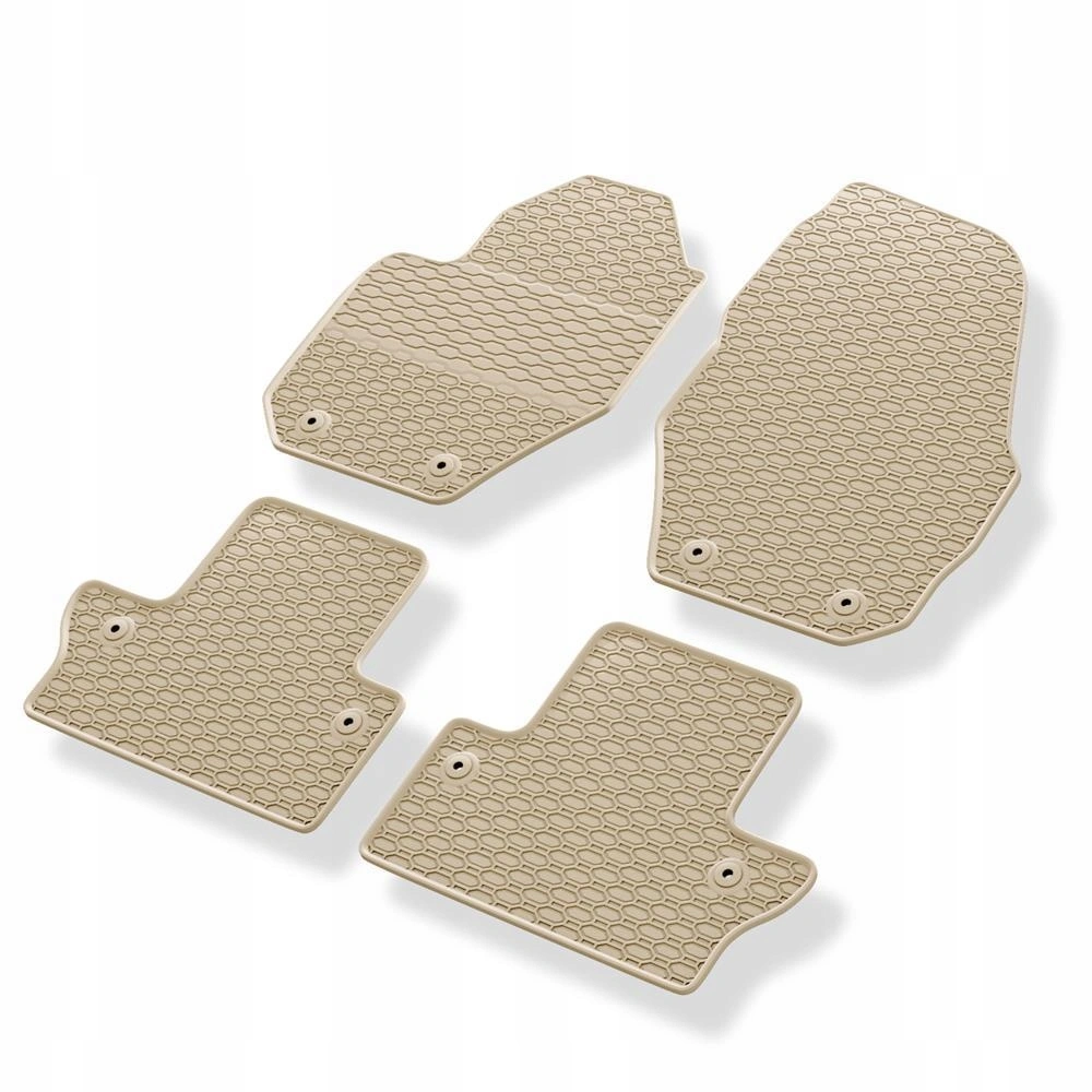 Gulvmatter S60 II 2010 - 2018 │ Beige Allværsmatter – bilde 2