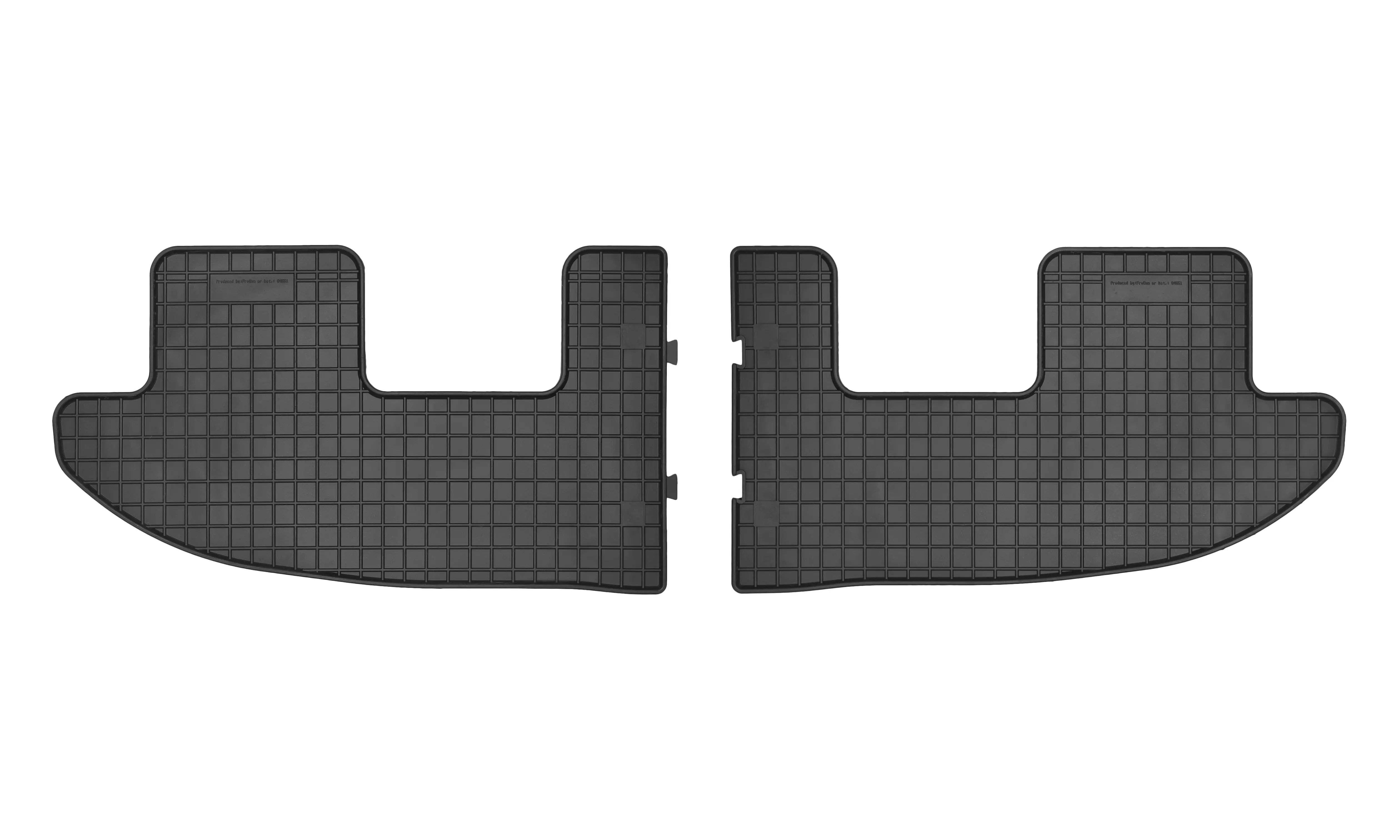 Gulvmatter Seat Alhambra II / VW Sharan II 2010 - 2022 │ 3. seterad