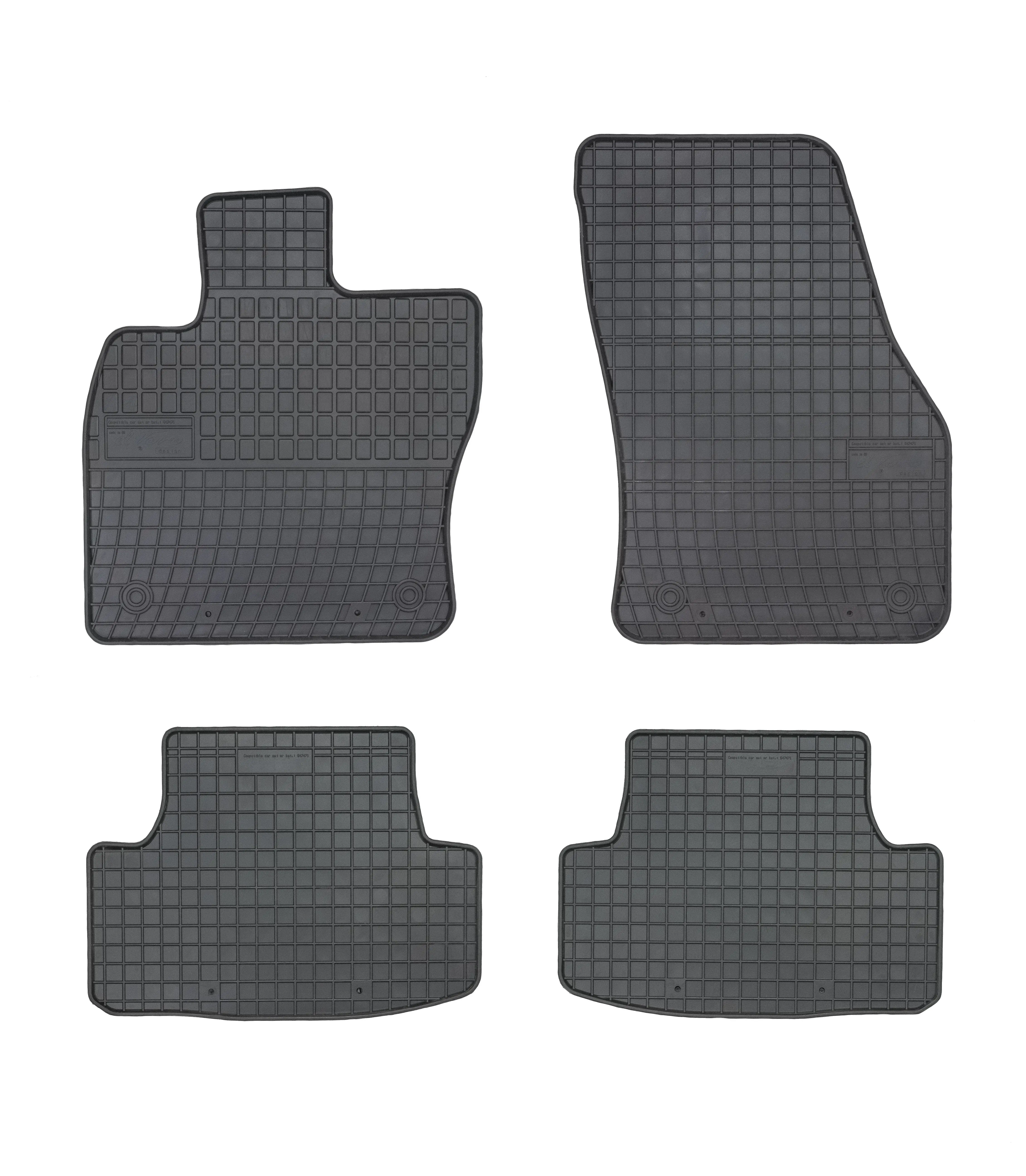 Gulvmatter Seat Ateca 2016 -> / Škoda Karoq 2017 ->