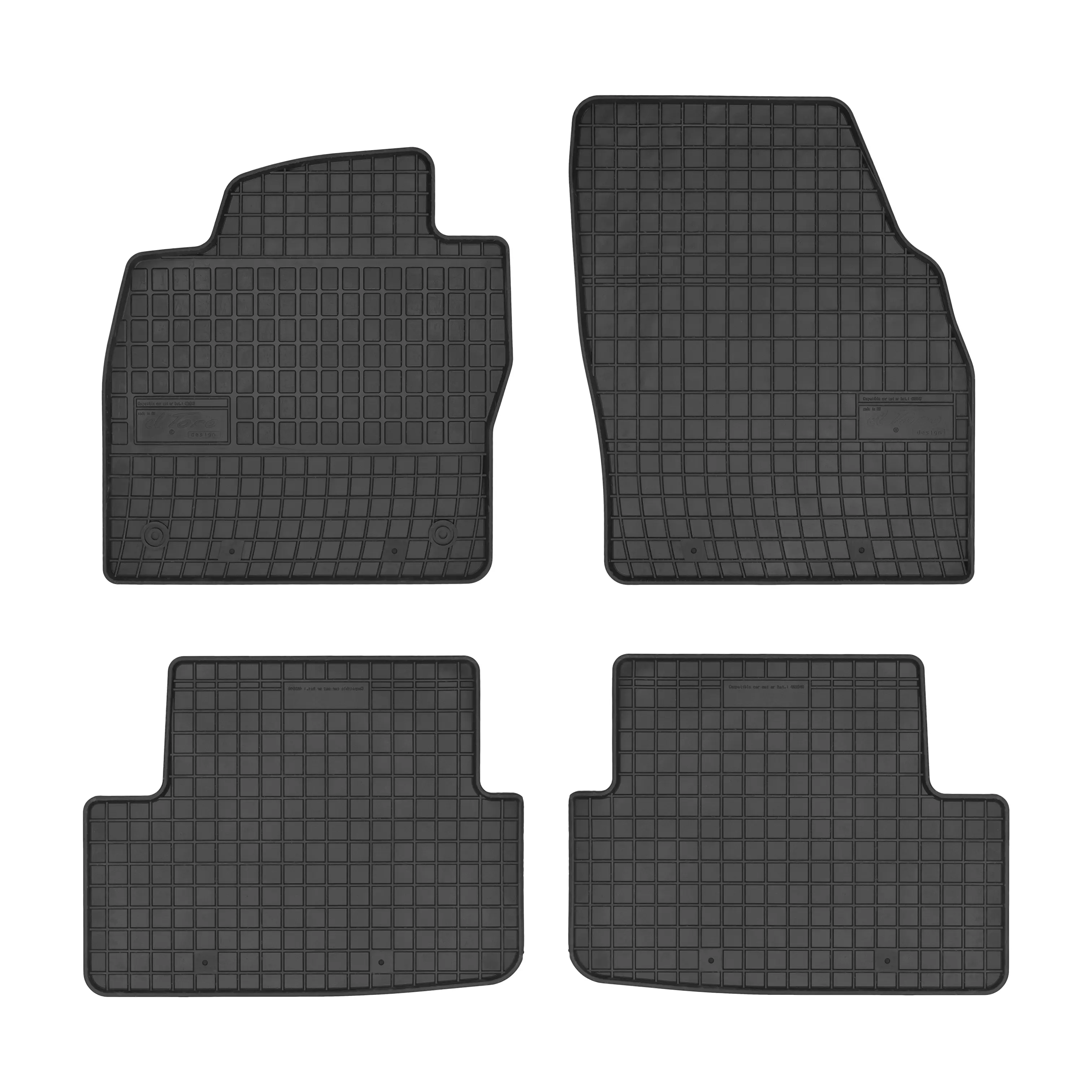 Gulvmatter Seat Ibiza 2017-> / VW Polo VI 2017 ->
