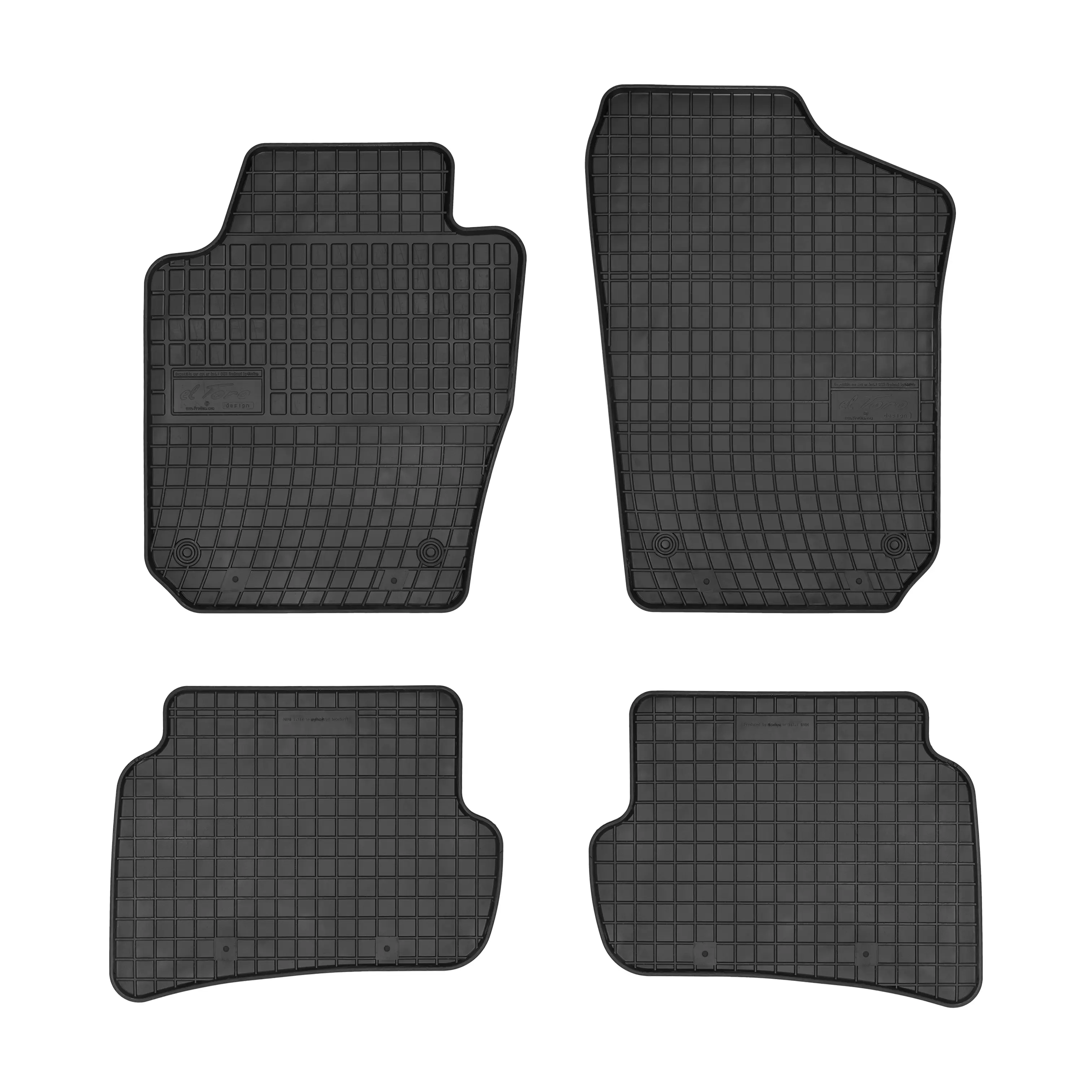 Gulvmatter Seat Ibiza IV/IV FL 2008 - 2017 / Skoda Fabia 2014 - 2021