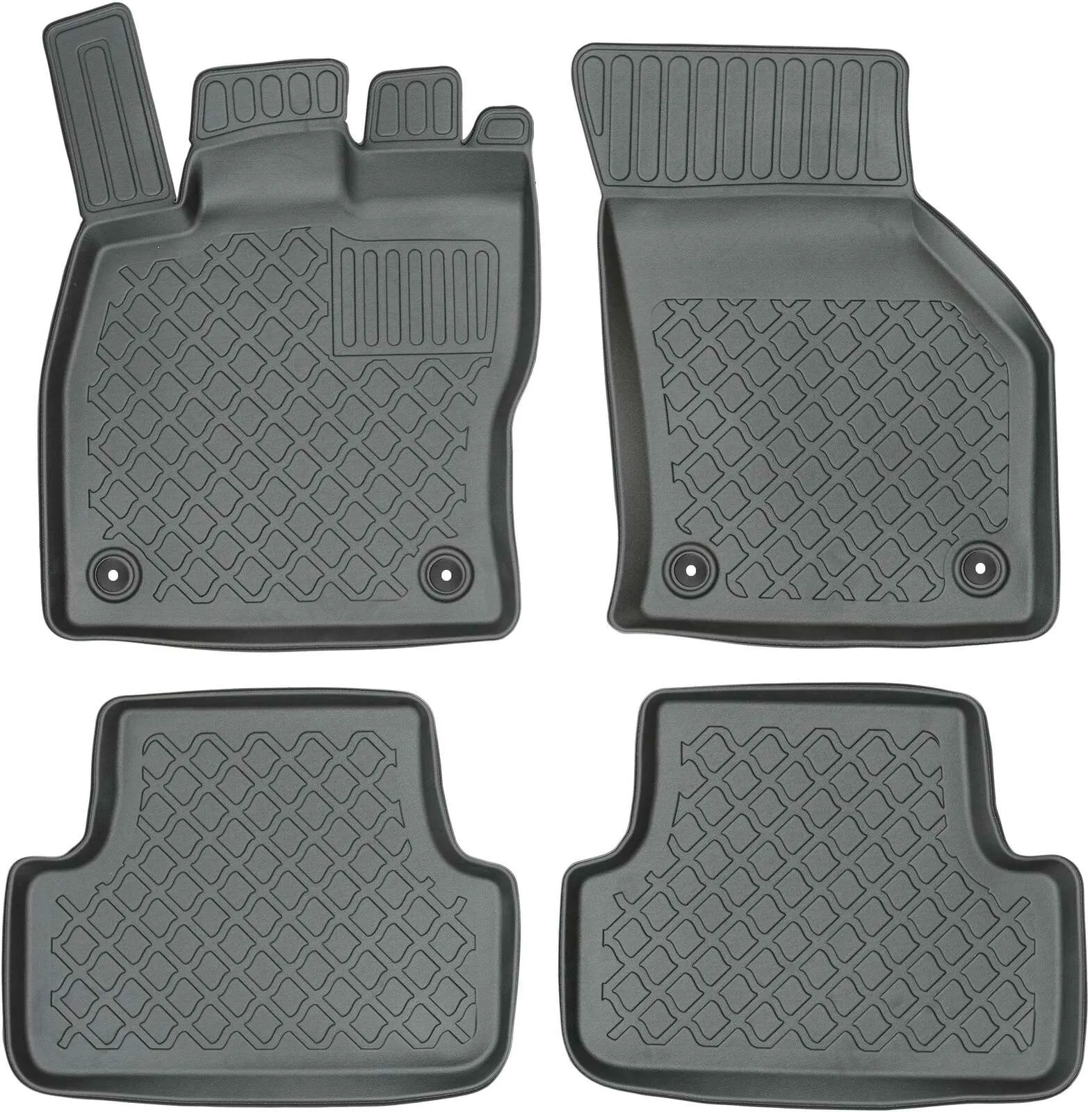 Gulvmatter Seat Leon III (5F) 2012 - 2020 / VW Golf VII 2012 - 2019 / VW Golf VIII 2019 -> │ ikke mHEV – bilde 3