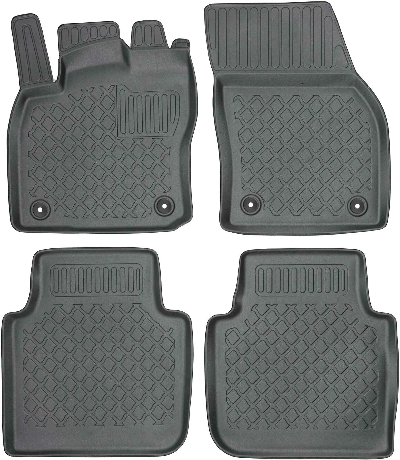 Gulvmatter Seat Tarraco 2018 -> / Škoda Kodiaq 2017 -> / VW Tiguan Allspace 2017 -> │ 5/7 seter – bilde 3