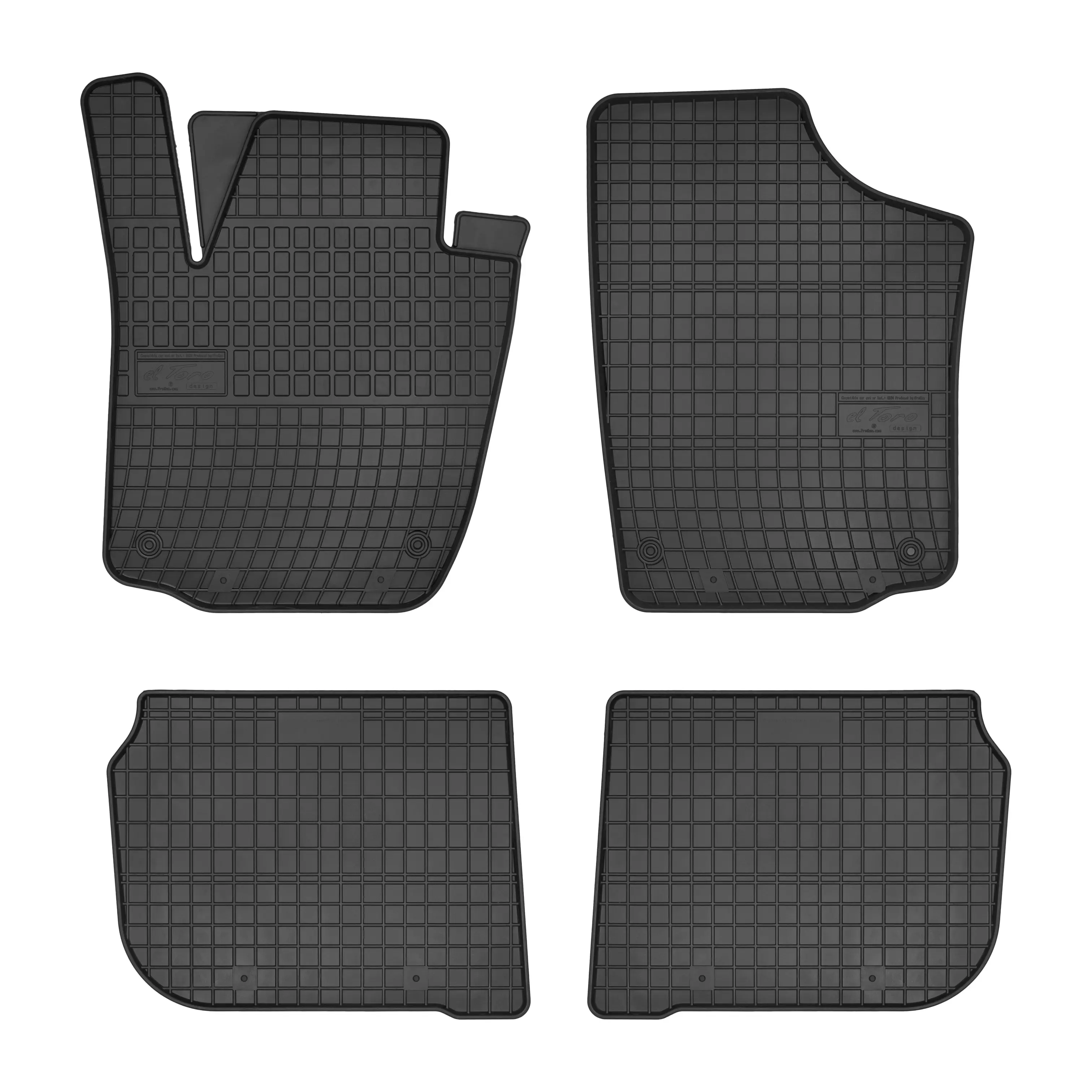 Gulvmatter Seat Toledo IV 2013- / Skoda Rapid 2012 - 2019