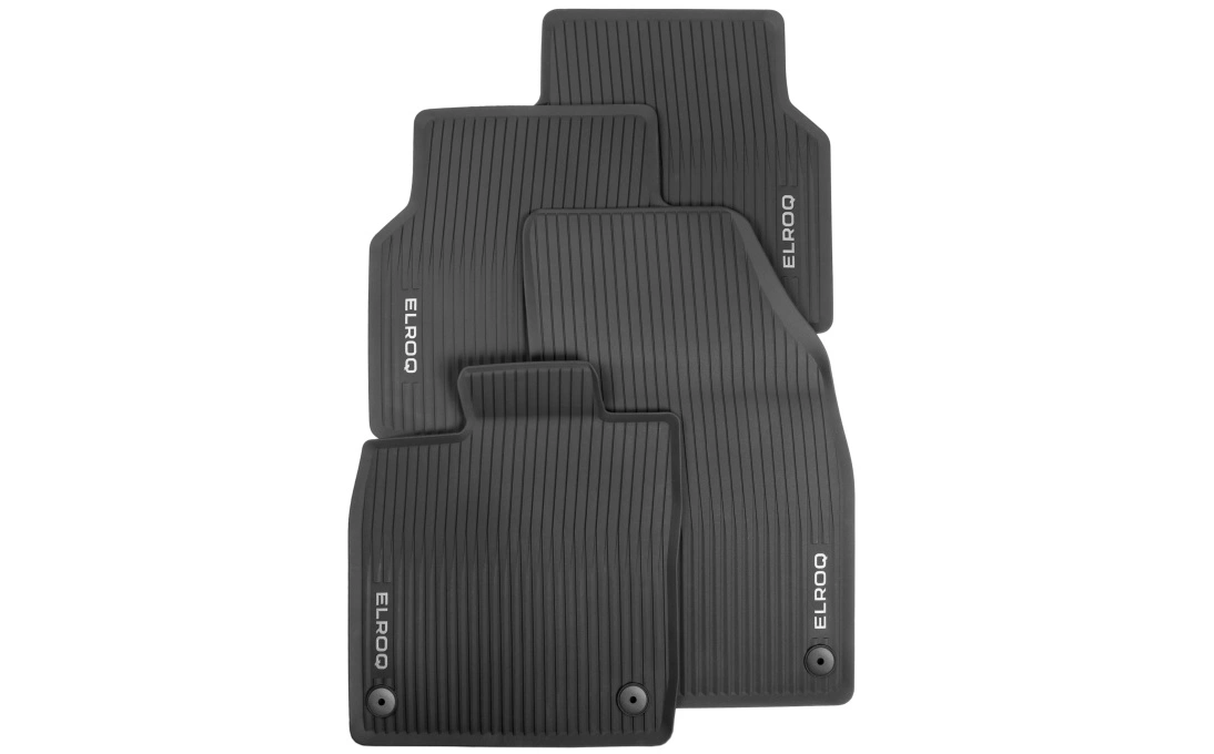 Gulvmatter Skoda Elroq 2024 -> │ Allværsmatter Genuine® Floor Liners – bilde 4