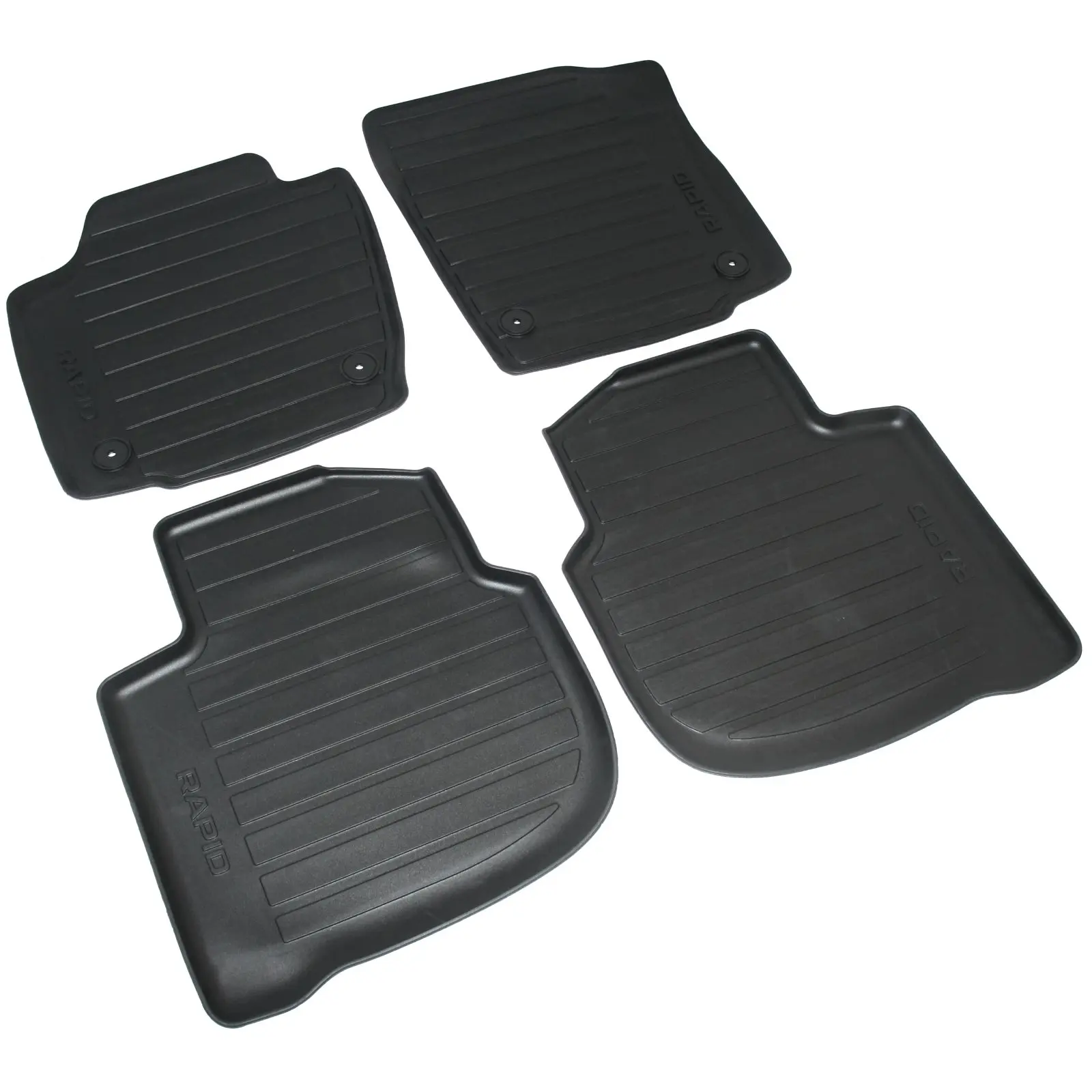 Gulvmatter Skoda Rapid 2012 - 2019
