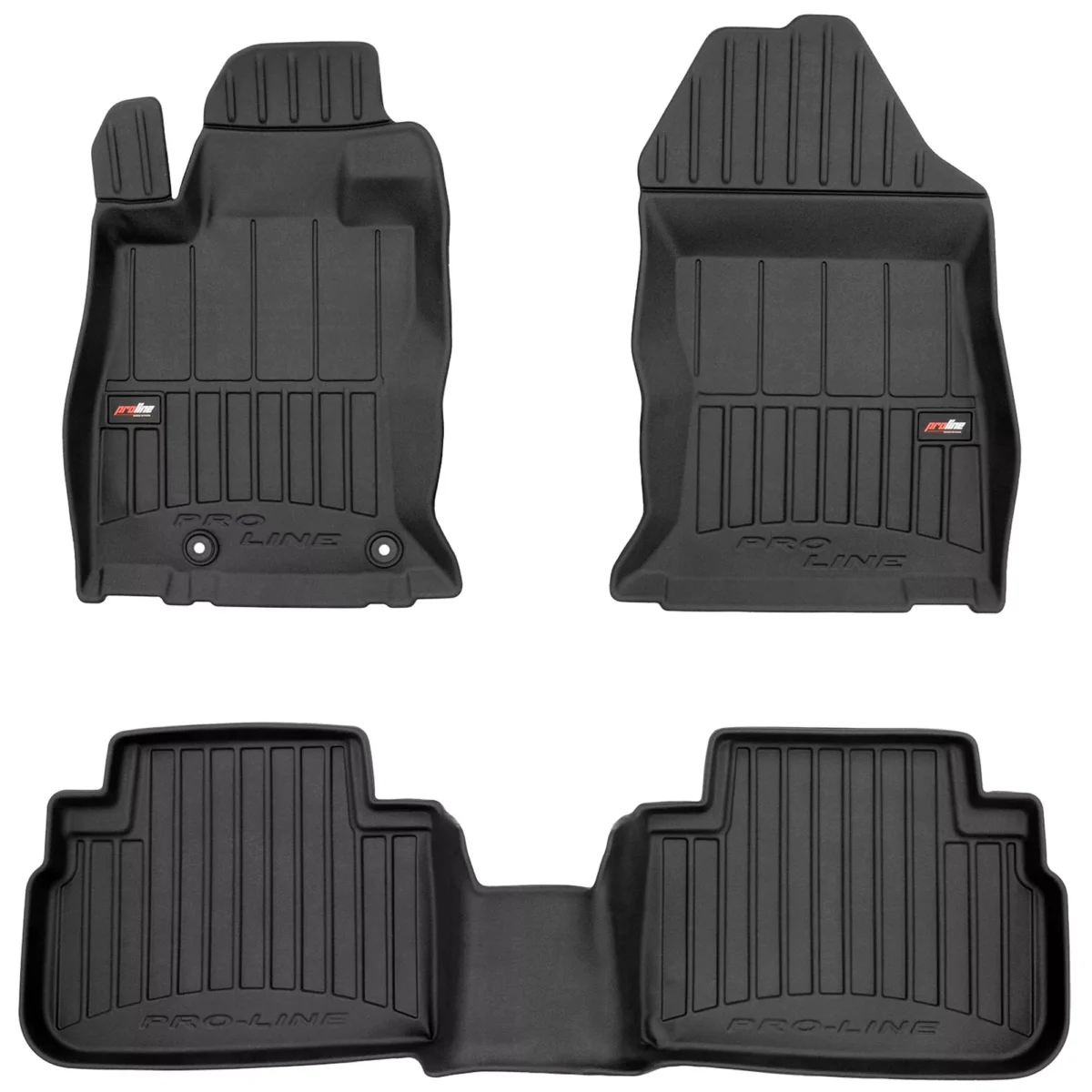Gulvmatter Subaru Forester V 2018 -> │ Allværsmatter Pro-Line 3D Rubber Car Mats