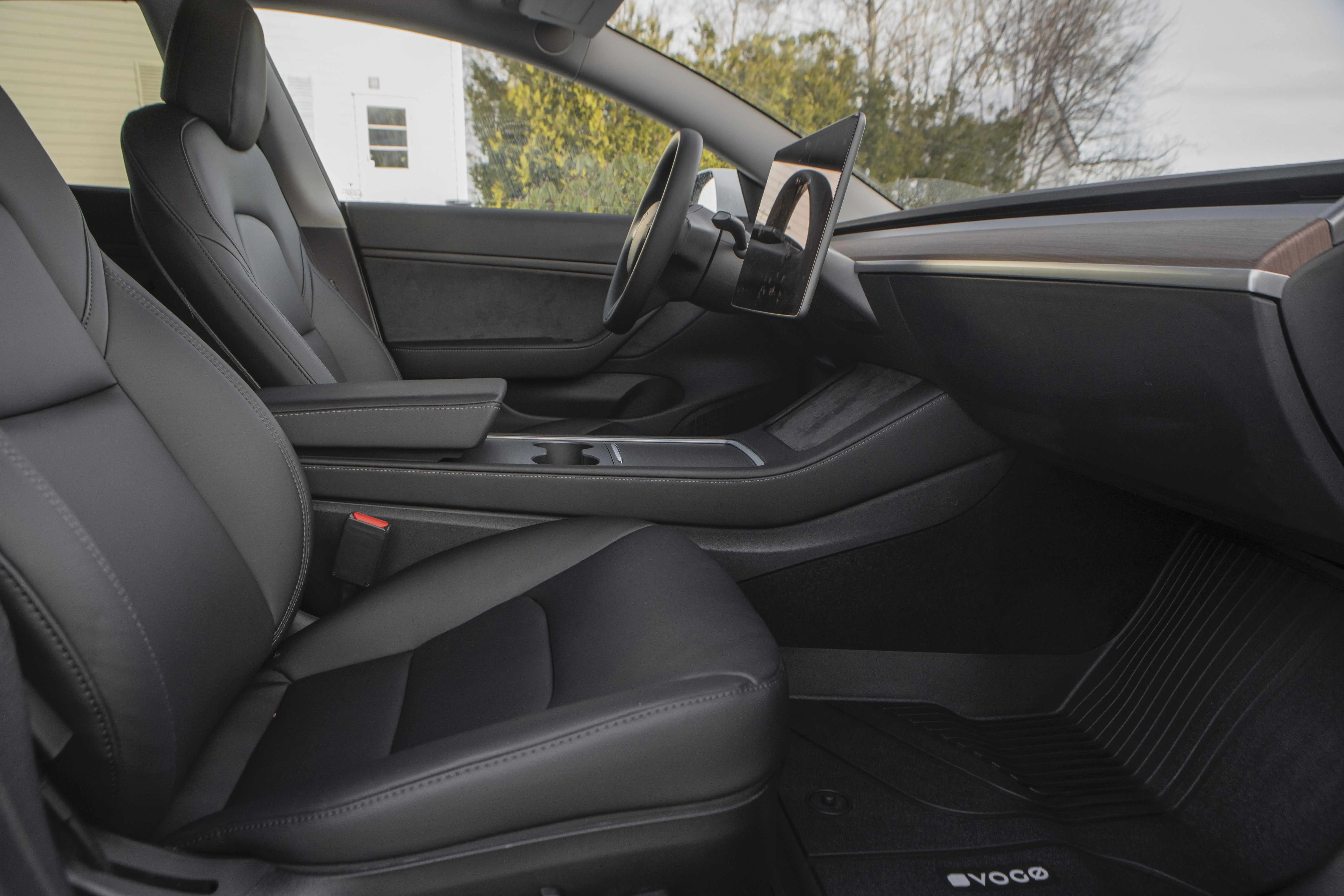Gulvmatter Tesla Model 3 2017 - 2025 │ Vogø Integrale Luxury – bilde 6