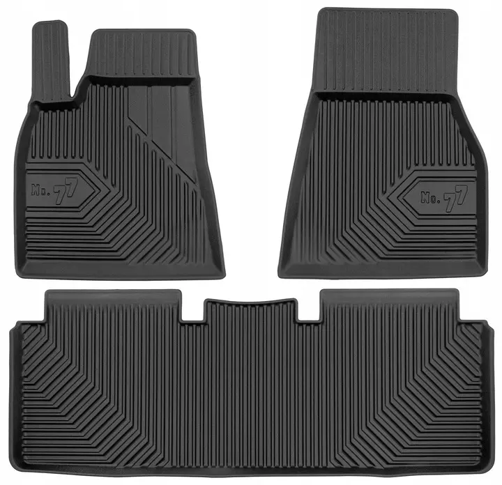 Gulvmatter Tesla Model S 2012 - 2021 │ No.77 Floor Liners Image 1