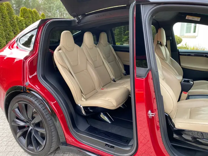 Gulvmatter Tesla Model X 2015 - 2021 │ 5 seter – bilde 7