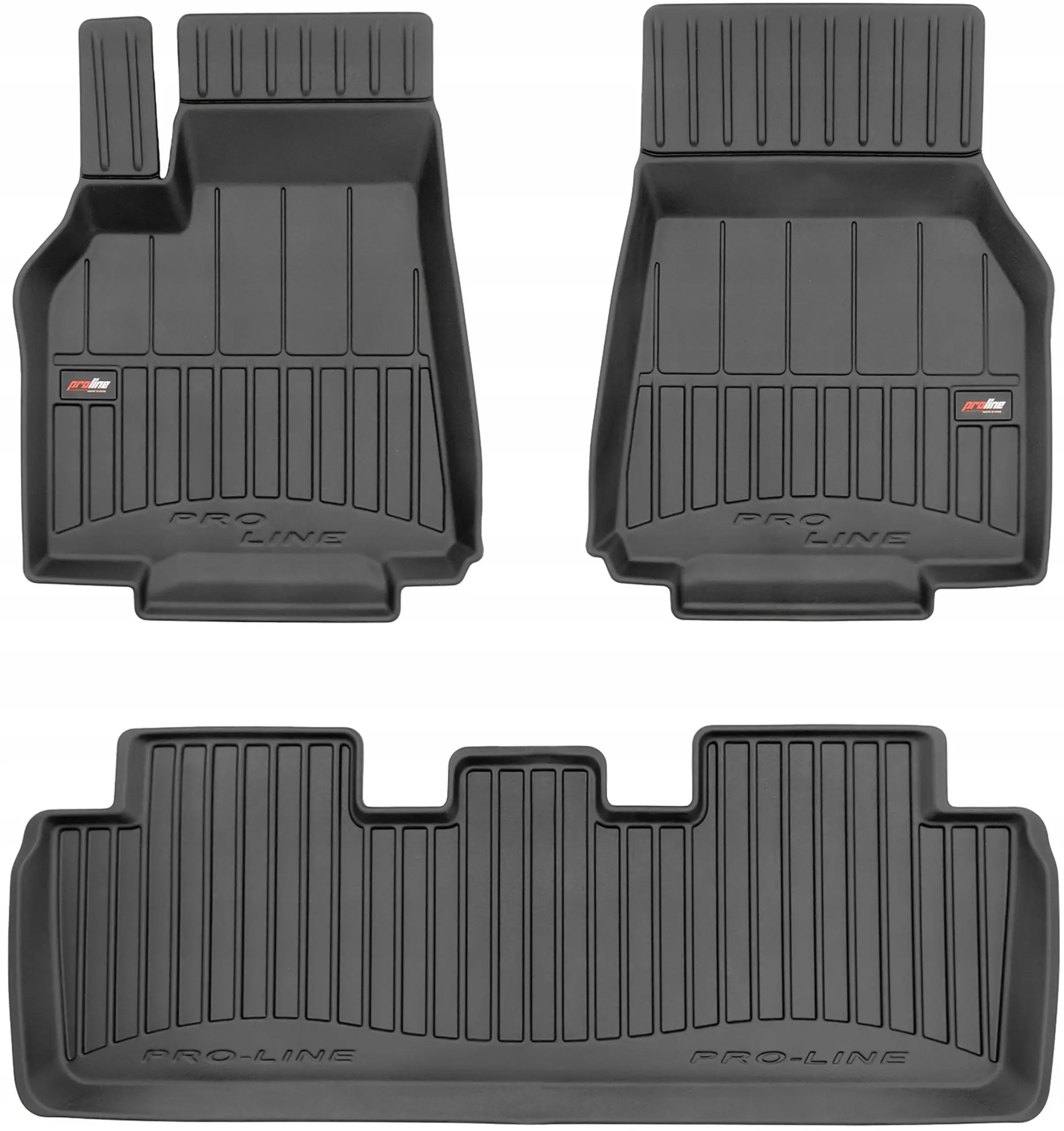 Gulvmatter Tesla Model Y 2020 - 2025 │ Premium ProLine® Custom Fit Car Mats