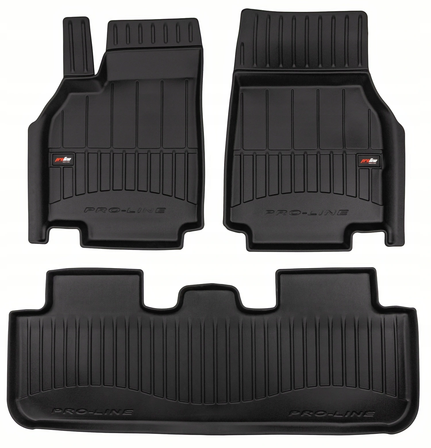 Gulvmatter Tesla Model Y Juniper 2025 -> │ Allværsmatter Premium ProLine® Custom Fit Car Mats