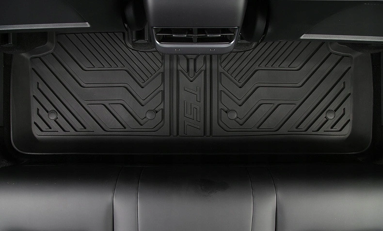 Gulvmatter Tesla Model Y Juniper 2025 -> │ Allværsmatter - sett 3 stk. – bilde 6
