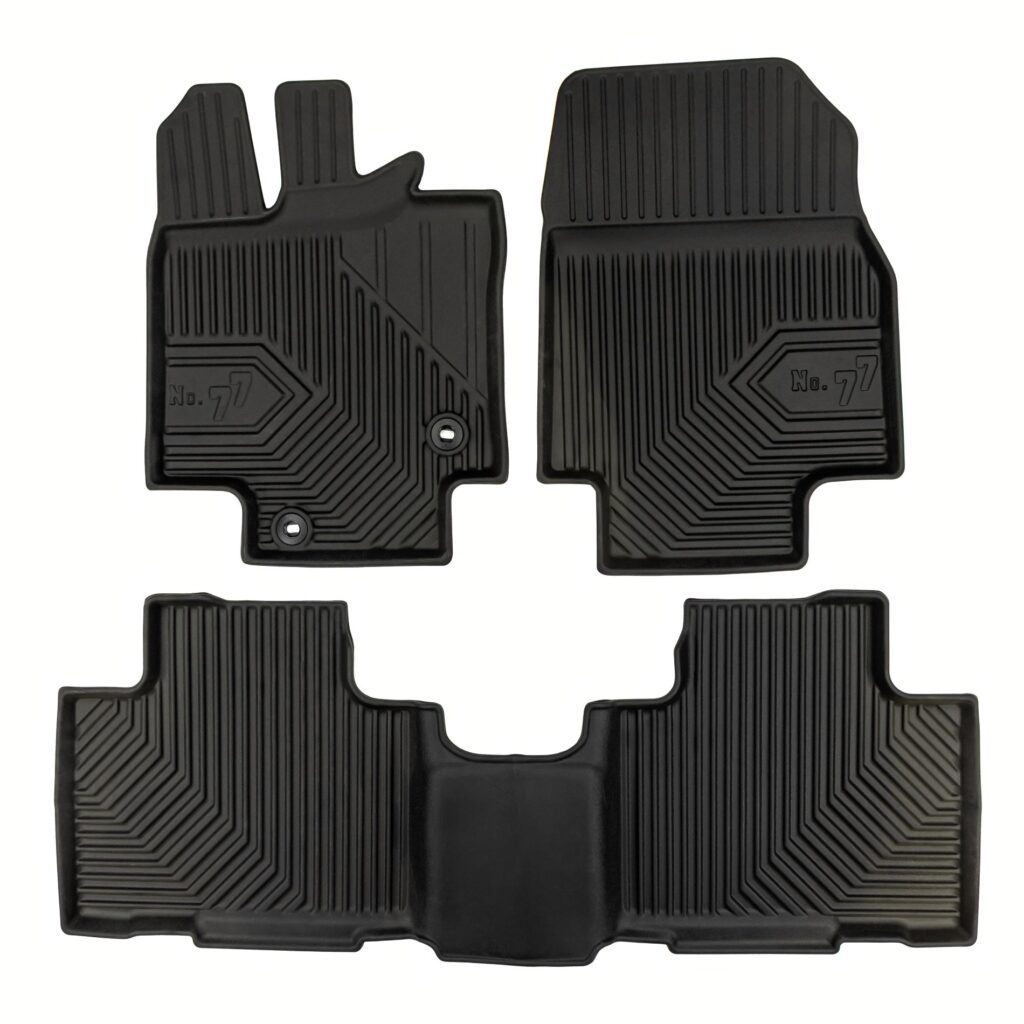 Gulvmatter Toyota Highlander IV 2019 -> │ Alværsmatter No.77 Floor Liners - sett 3 stk.