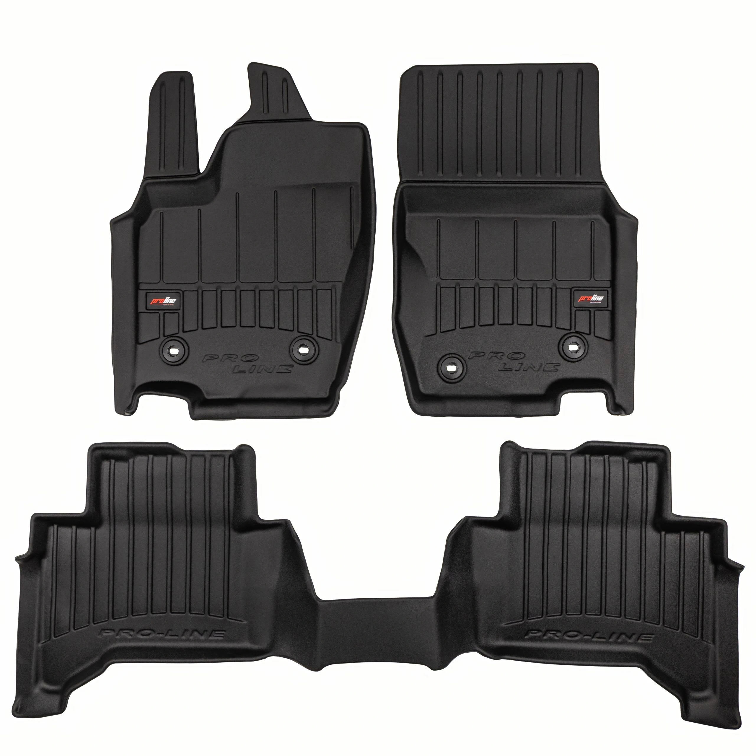 Gulvmatter Toyota Land Cruiser 250 2024 -> │ Premium ProLine® Custom Fit Car Mats