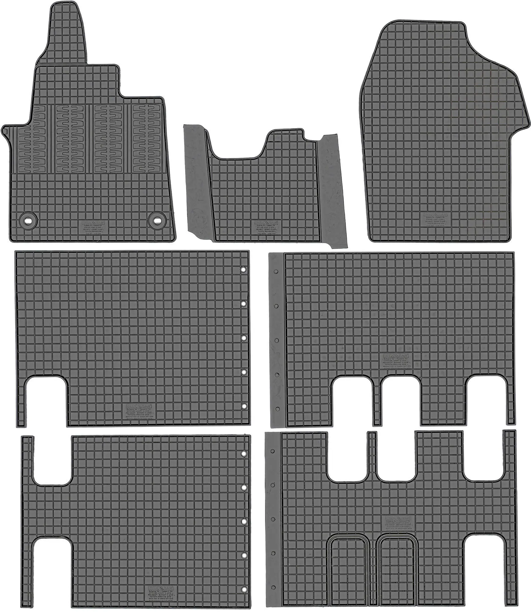 Gulvmatter Toyota Proace Verso 2016 ->