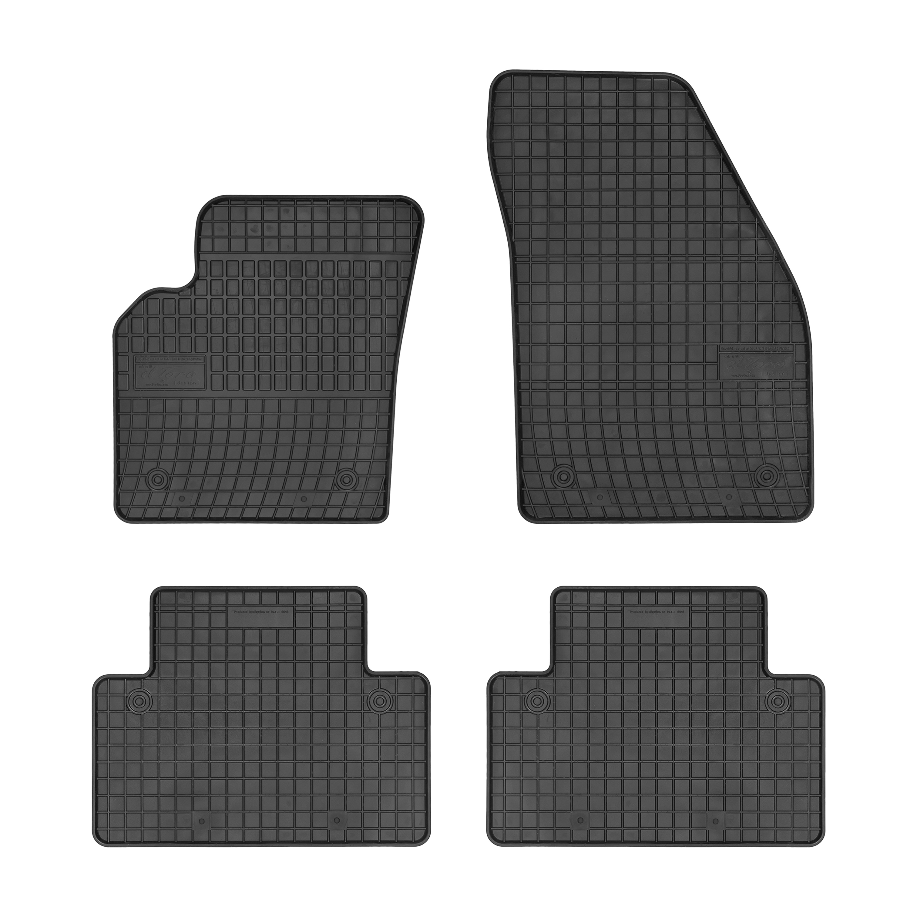 Gulvmatter Volvo C30 2006-2012 / S40 II	2004 - 2012 / V50	2004 - 2012