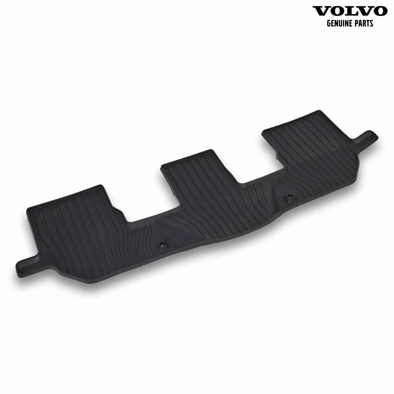 Gulvmatter Volvo EX90 2024 -> │ 3. seterad for 7 seter - Genuine® Allværsmatter Charcoal Solid