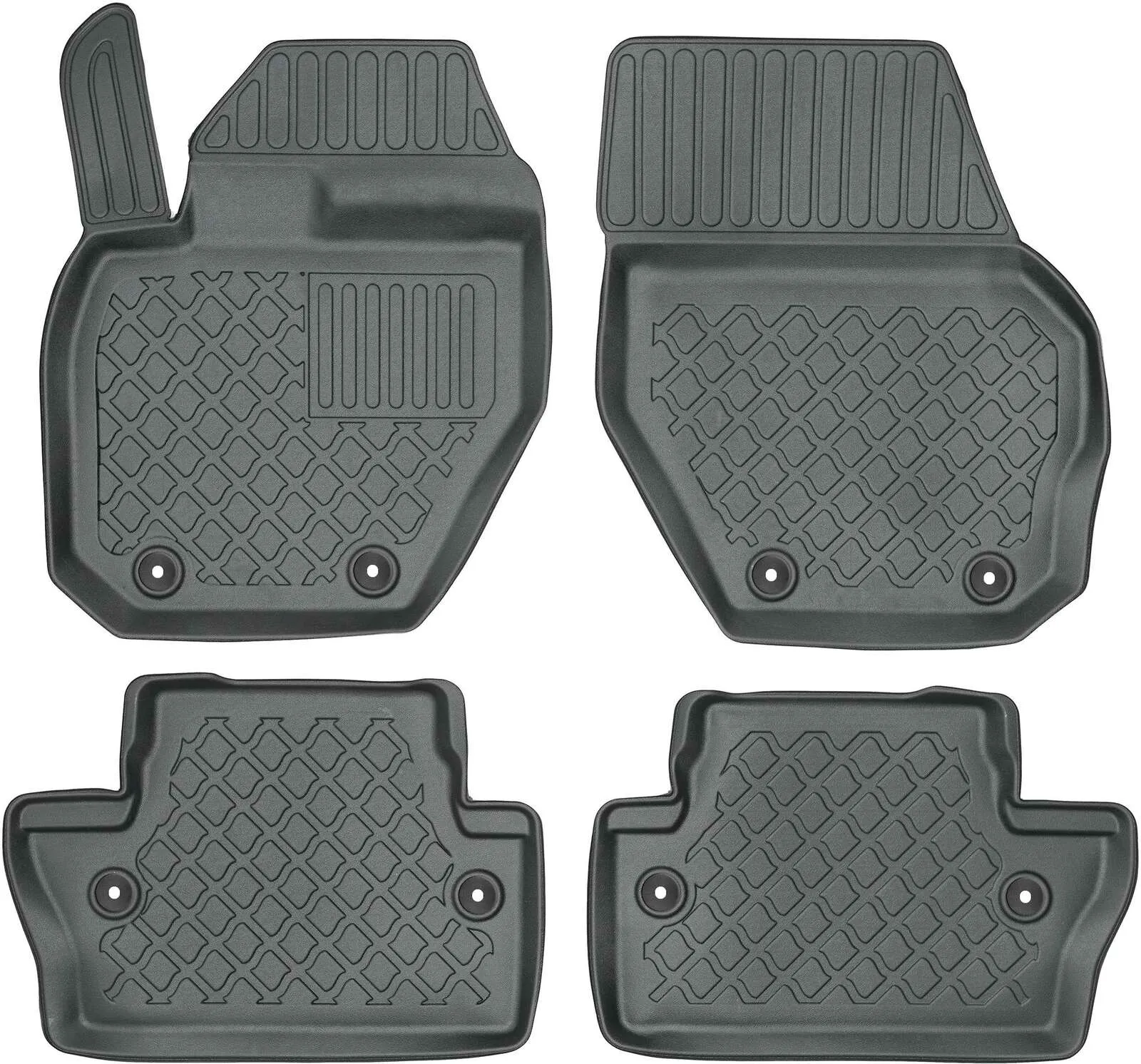 Gulvmatter Volvo S60 II 2010 - 2018 / Volvo V60 I 2010 - 2018 – bilde 3