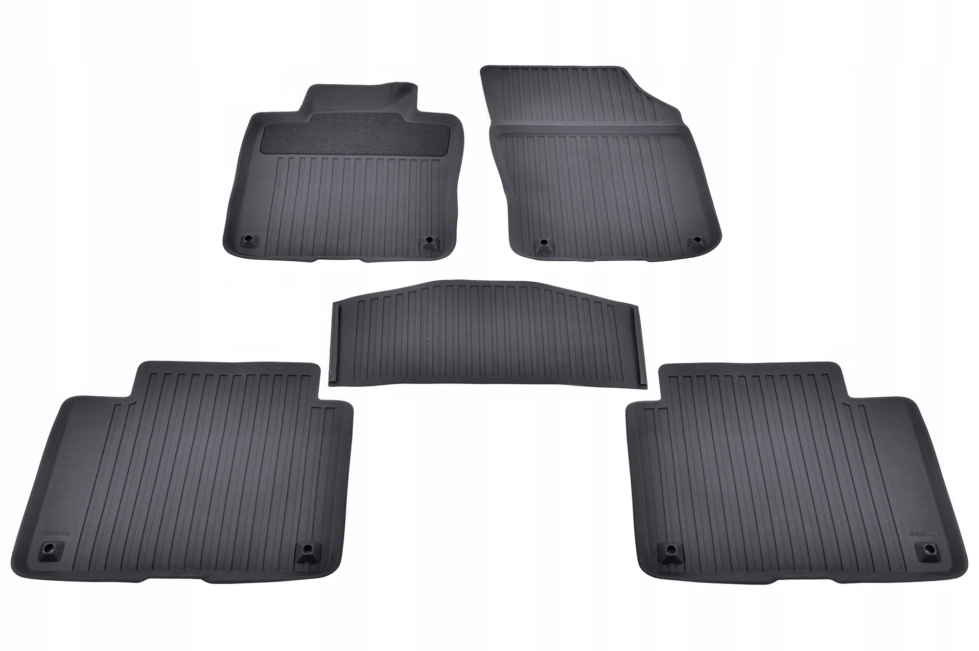 Gulvmatter Volvo S90 II / V90 II 2016 -> │  med Tunnelmatte - Genuine® Charcoal Floor Liners