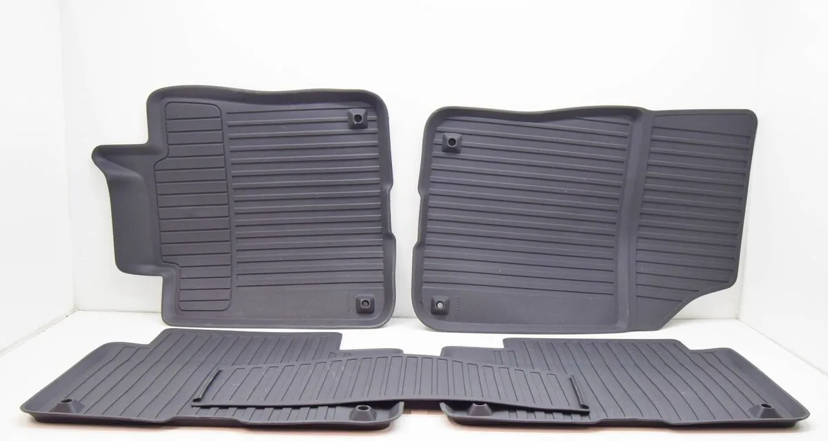Gulvmatter Volvo S90 II / V90 II 2016 -> │  med Tunnelmatte - Genuine® Charcoal Floor Liners – bilde 3