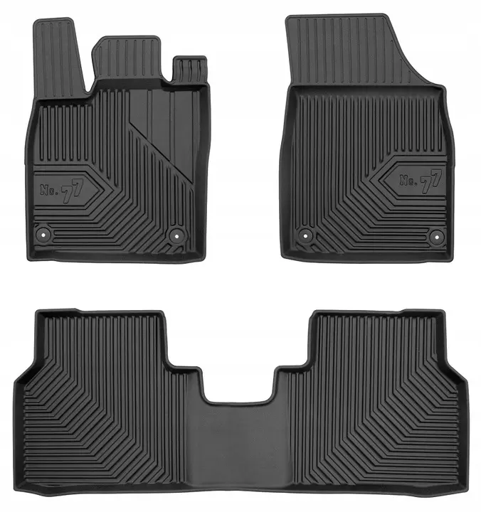 Gulvmatter VW ID.4 2020 -> / Škoda Enyaq iV 2020 -> / Audi Q4 e-Tron 2021-> / Cupra Tavascan 2024 -> │ No.77 Allværsmatter