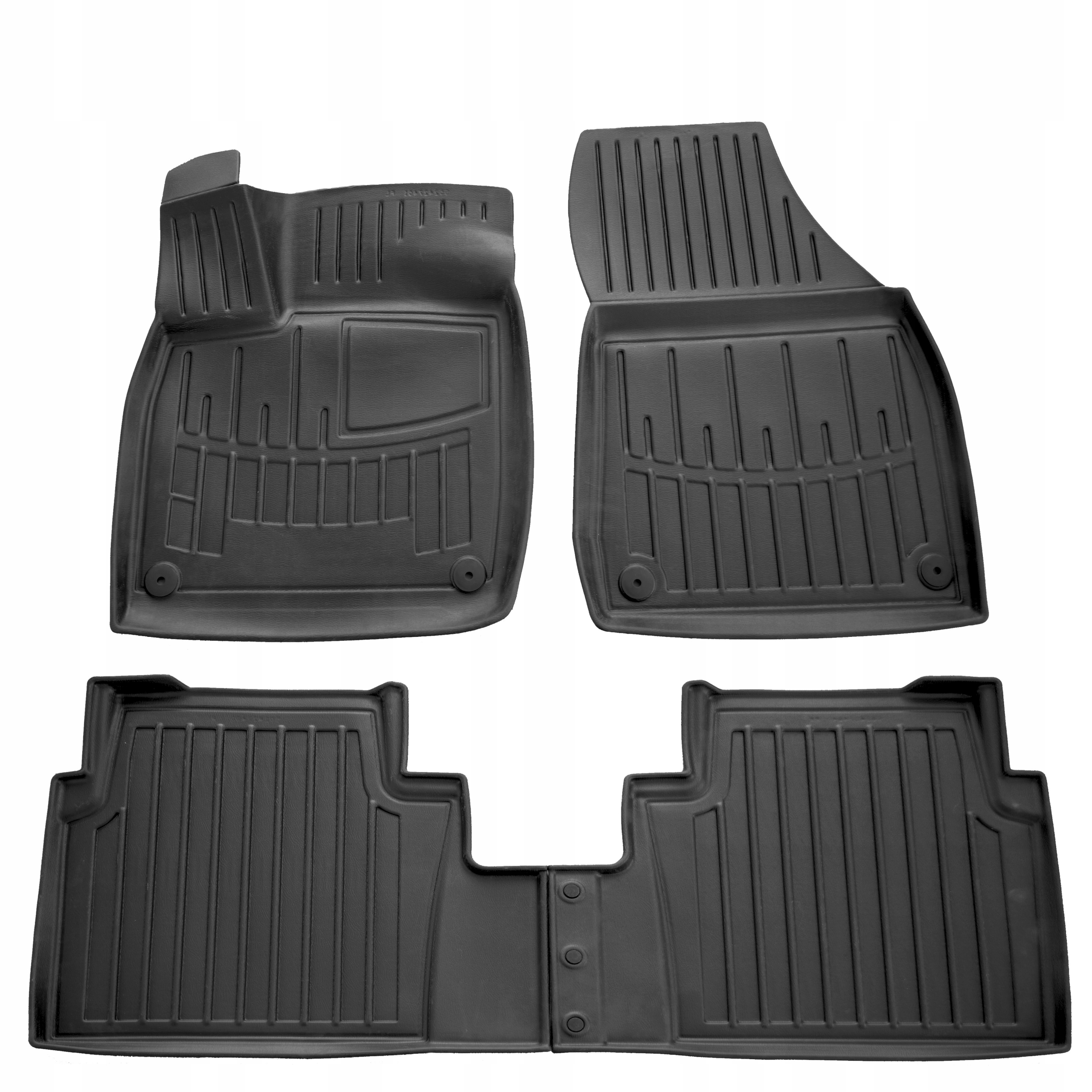 Gulvmatter VW ID.6 2021 -> / Audi Q5 e-tron 2021 -> │ 6/7 seter