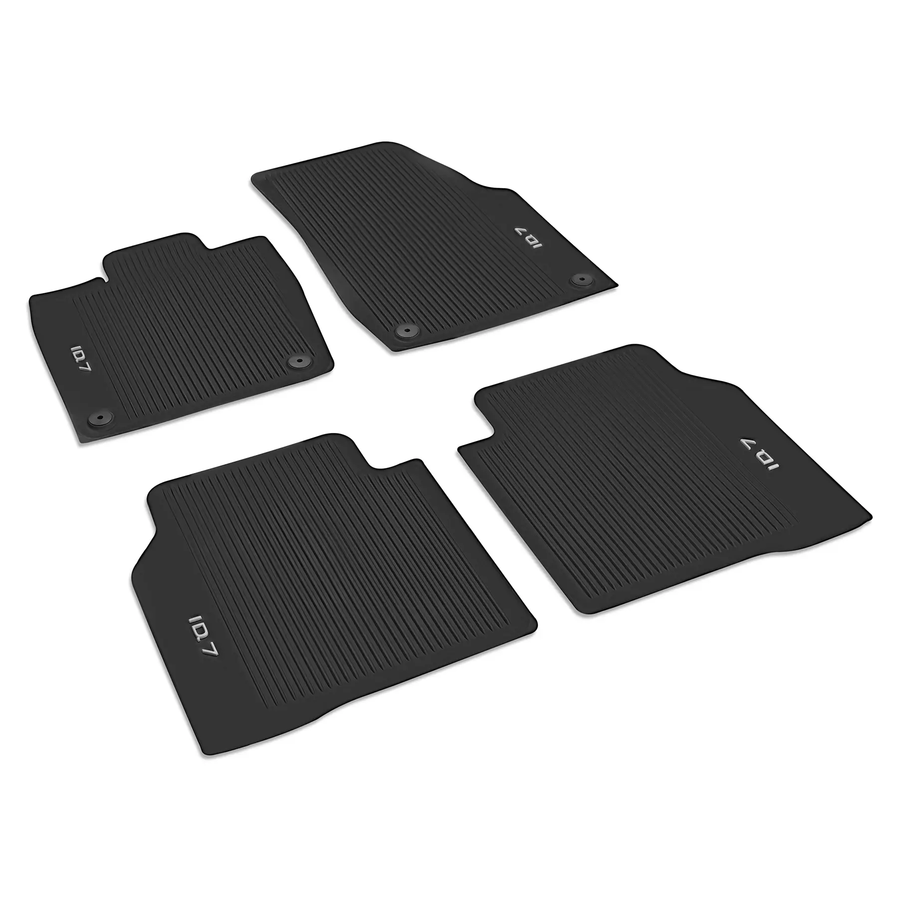 Gulvmatter VW ID.7 2023 -> │ foran + bak - Genuine® All Weather Floor Mats Image 1