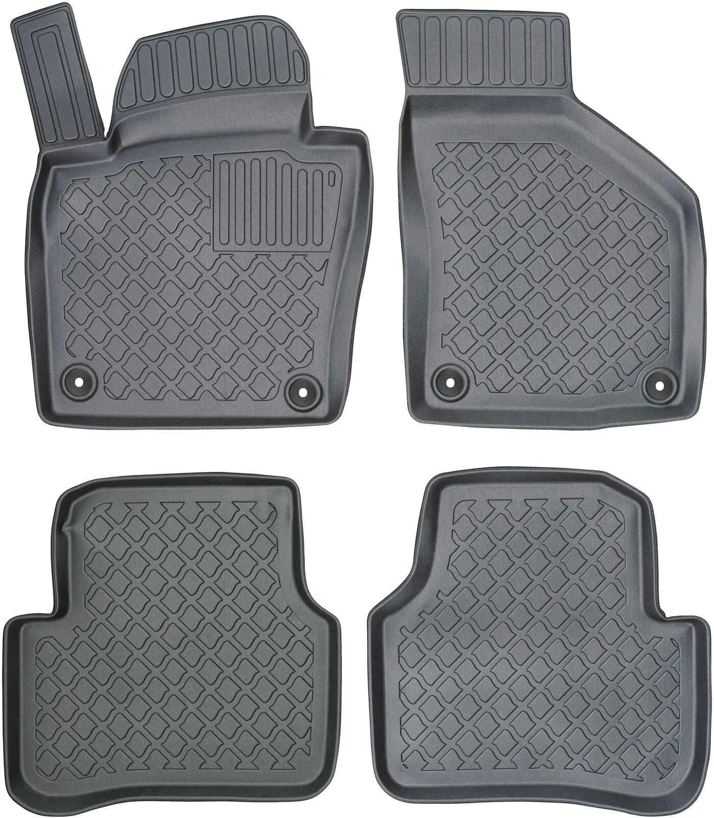 Gulvmatter VW Passat B6 2005 - 2010 / VW Passat B7 2010 - 2014 / VW Passat CC 2008 - 2016 – bilde 3
