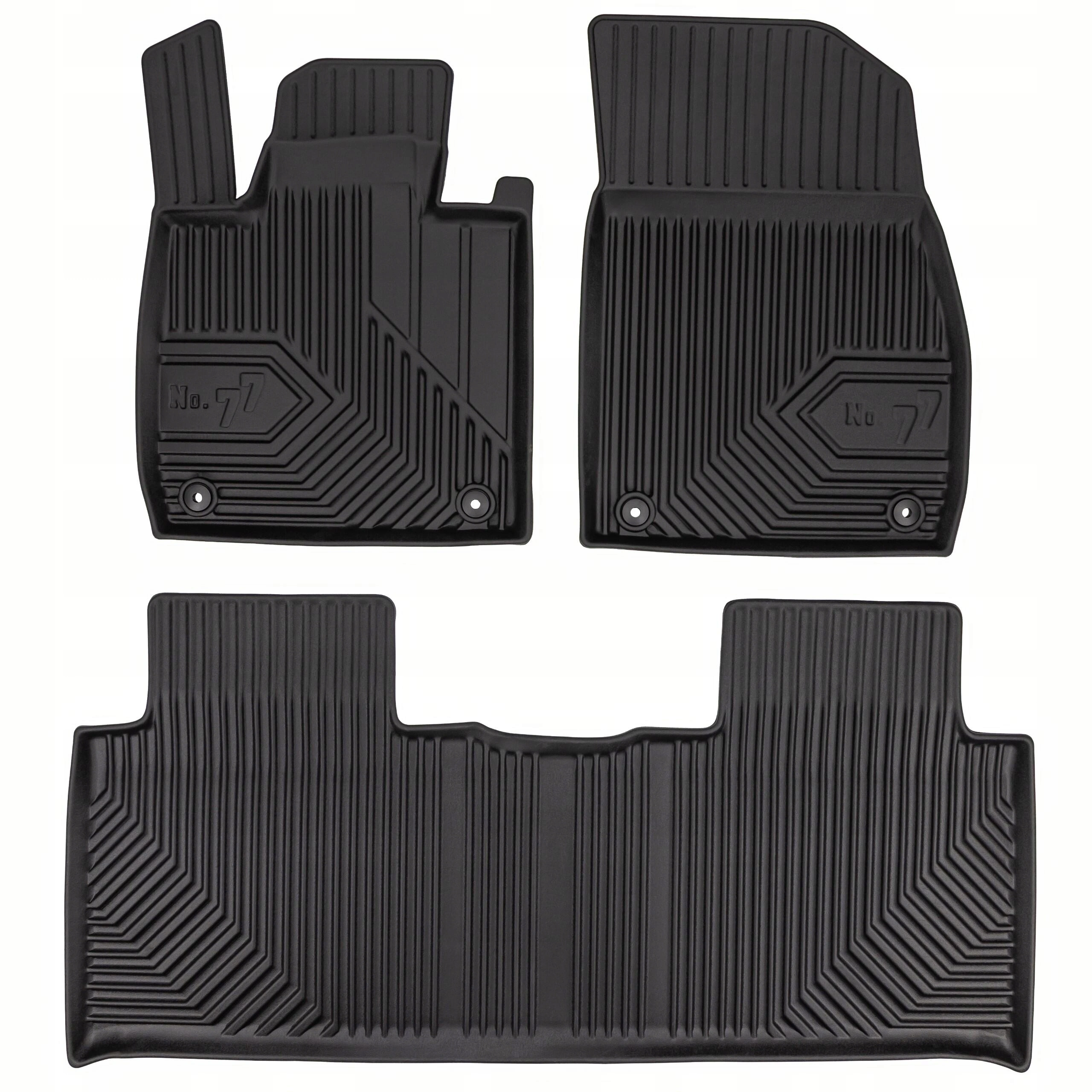 Gulvmatter Xpeng G6 2023 -> │ Alværsmatter No.77 Floor Liners - sett 3 stk.