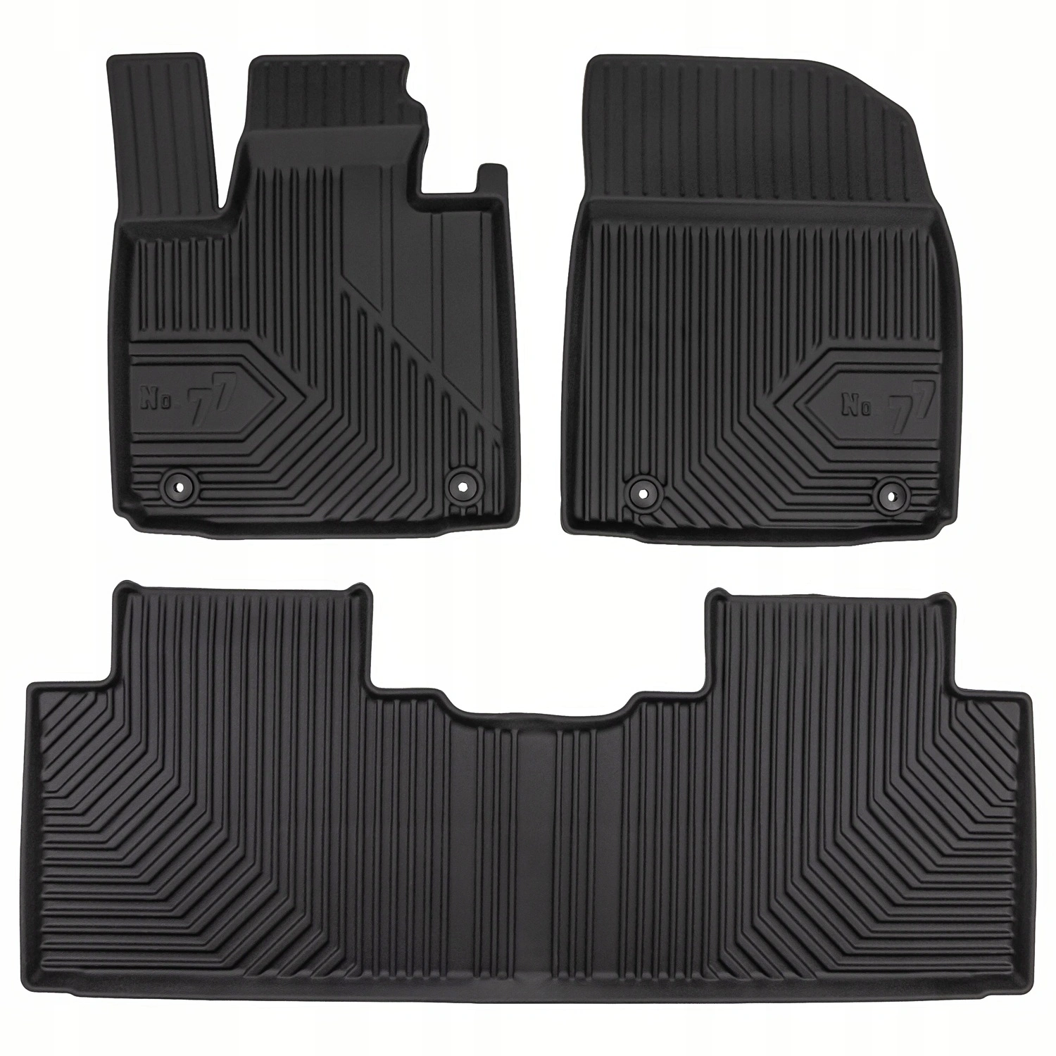Gulvmatter Xpeng G9 2022 -> │ Allværsmatter 3D No.77 Floor Liners