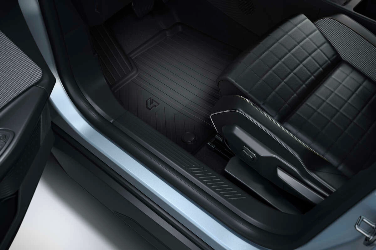 Gummimatter Renault 4 E‑Tech Electric 2025 -> │ Genuine® Allværsmatter med forhøyede kanter