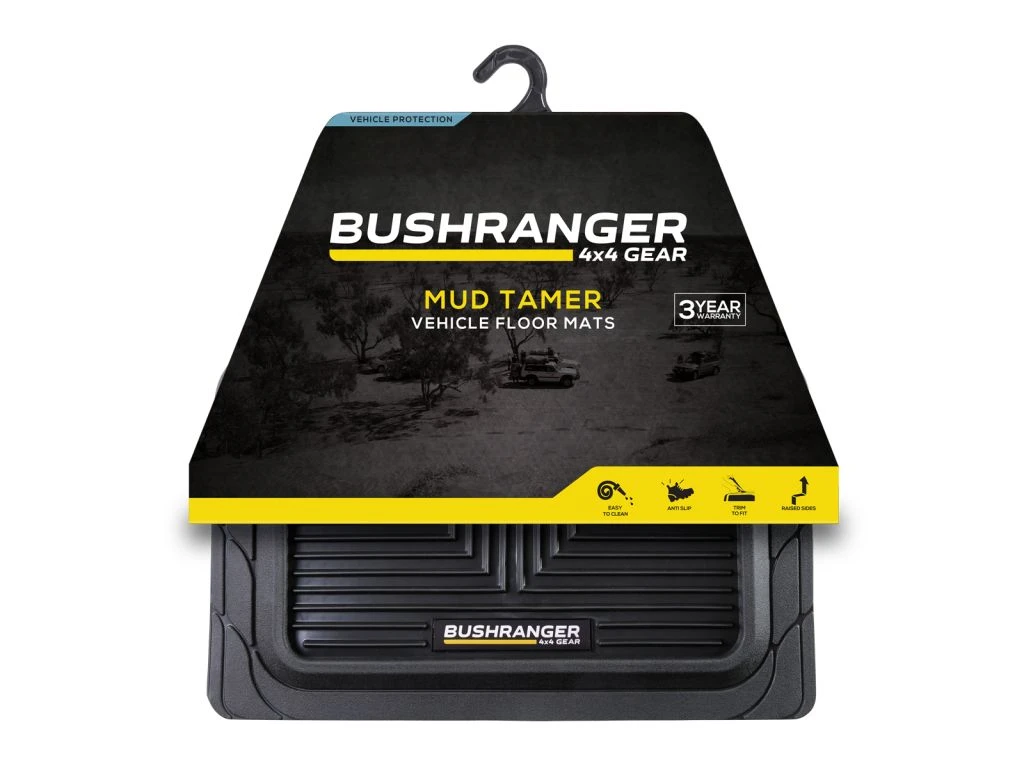 Gummimatter til bil 4x4 bak Bushranger Mud Tamer 91X02B