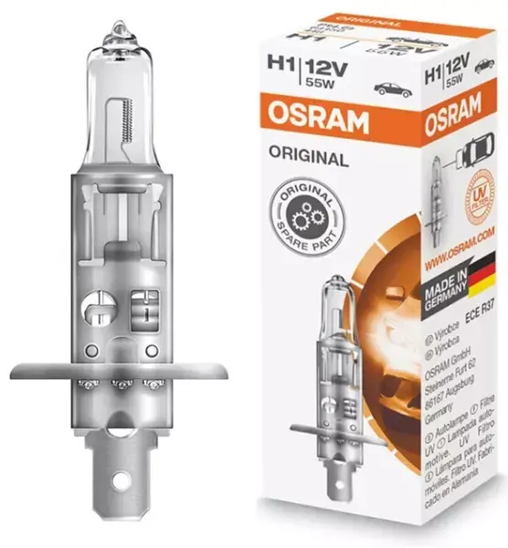 Halogenpære H1 Osram Original Line - 1 stk. – bilde 7