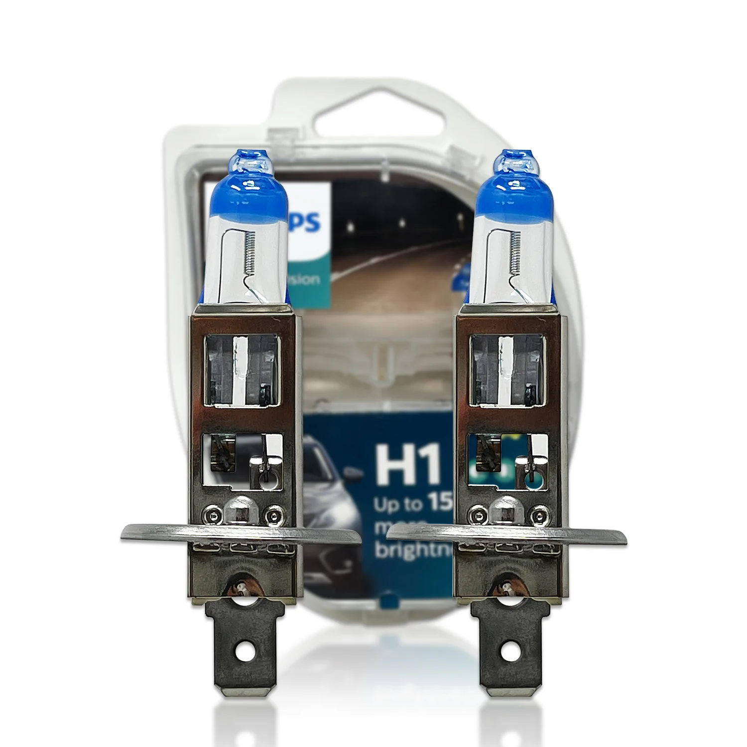 Halogenpære H1 Philips X-tremeVision Pro150 - sett 2 stk. – bilde 2