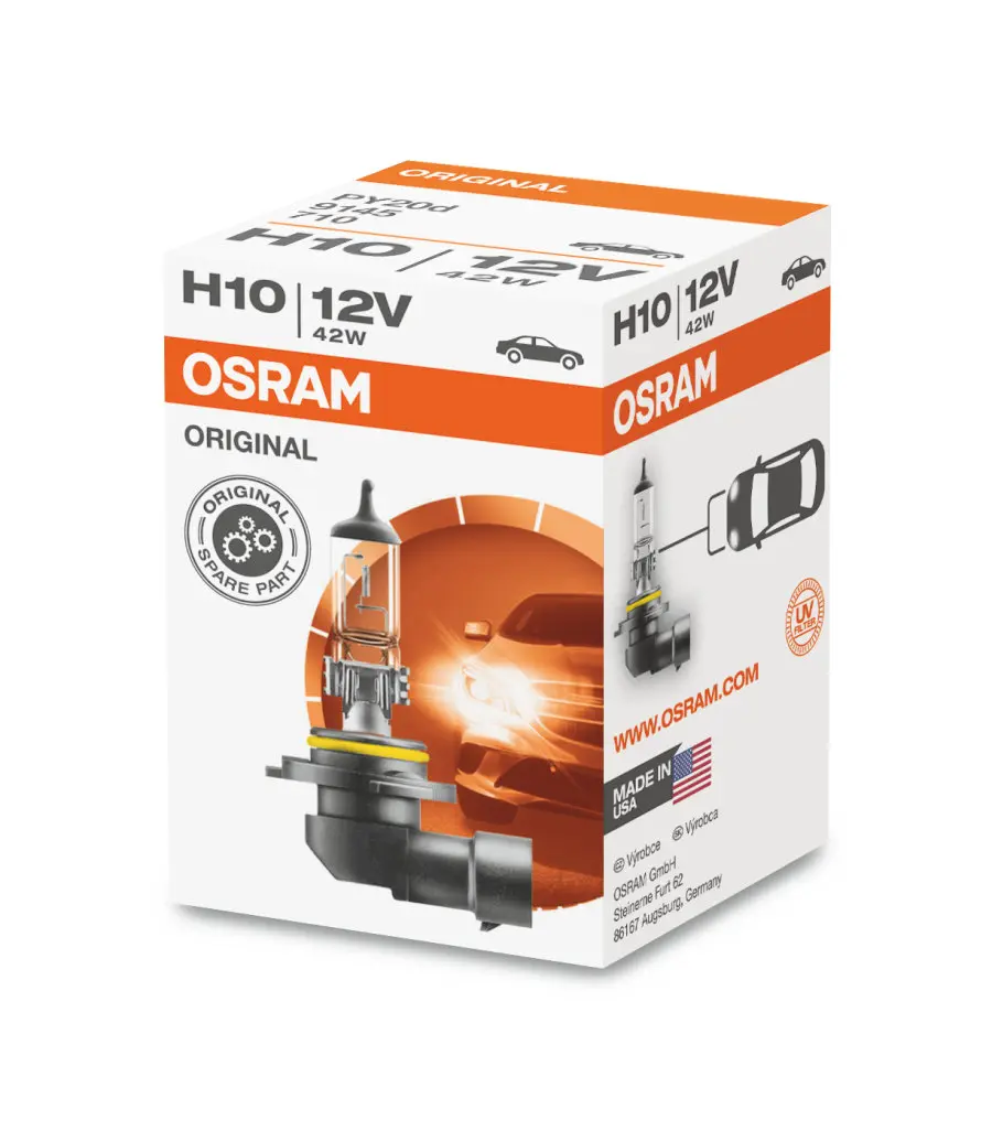 Halogenpære H10 Osram Original Line - 1 stk.