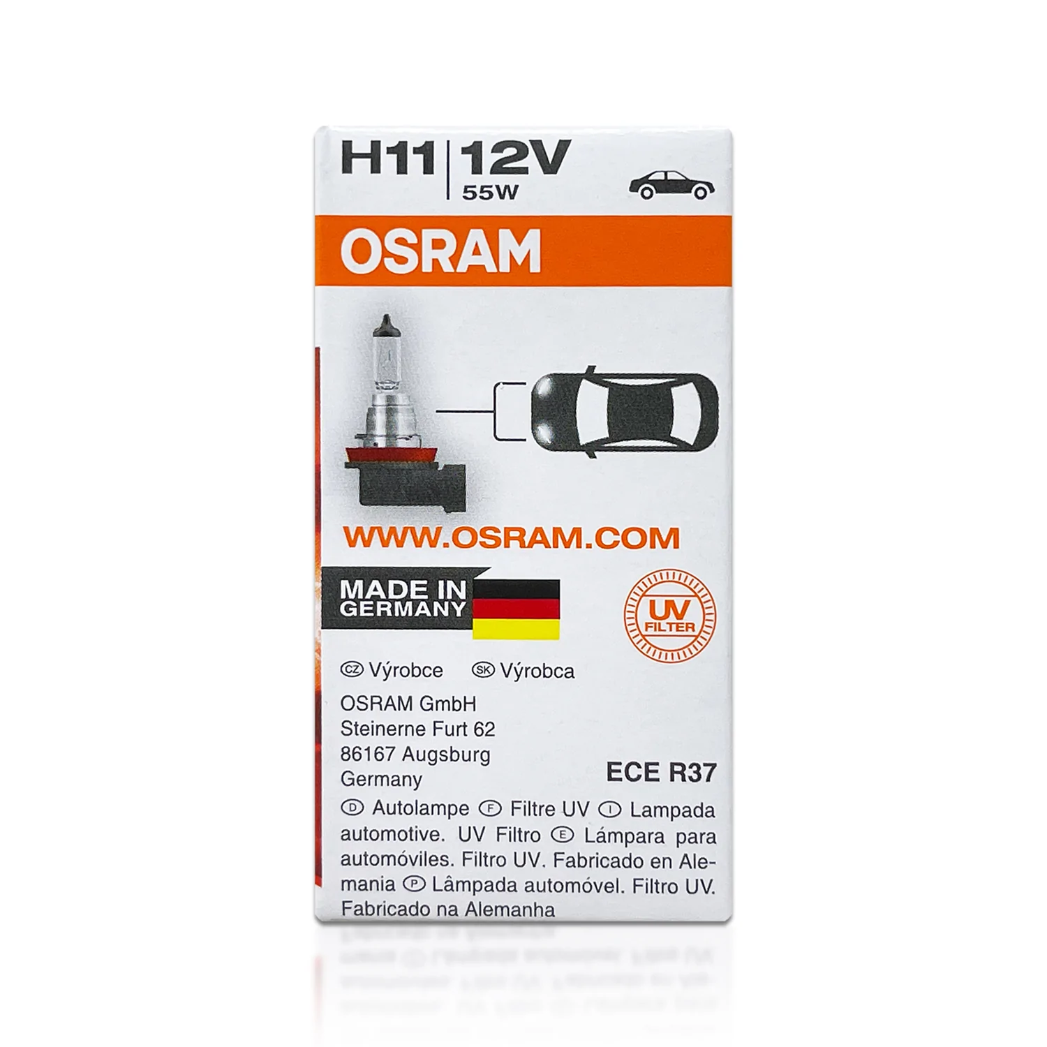 Halogenpære H11 Osram Original Line - 1 stk. Image 6