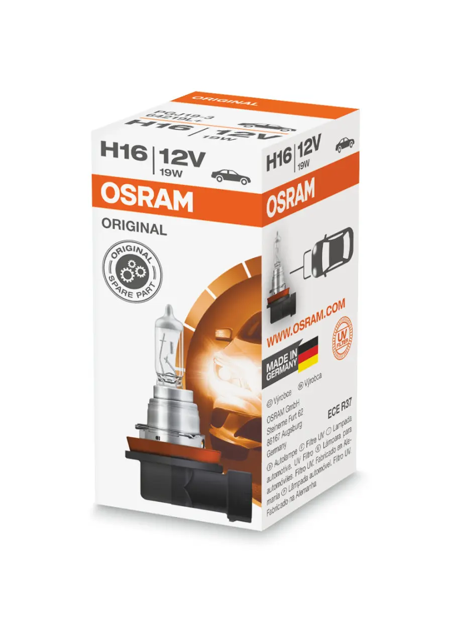 Halogenpære H16 Osram Original Line Long Life - 1 stk.