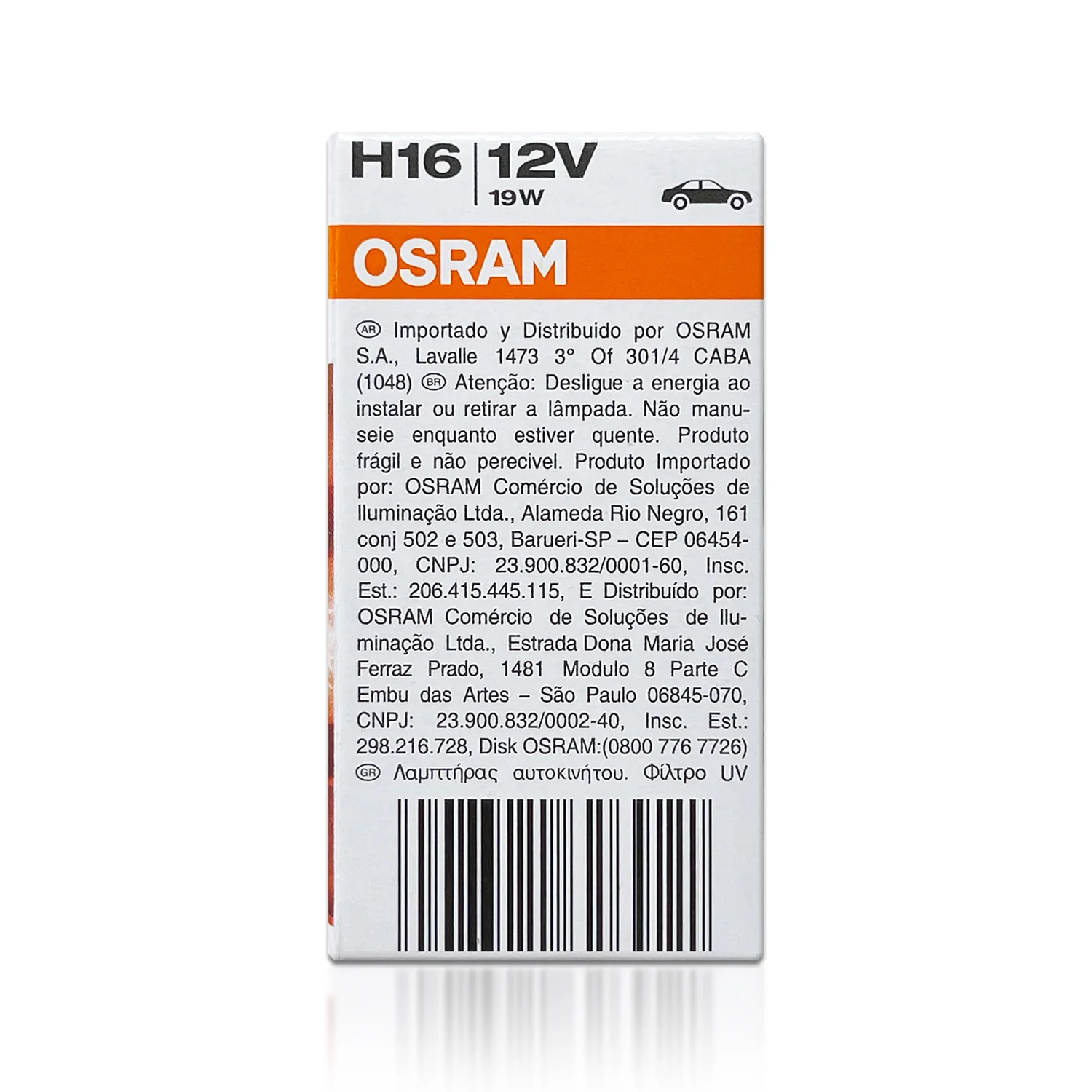 Halogenpære H16 Osram Original Line Long Life - 1 stk. – bilde 9