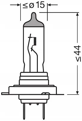 Halogenpære H18 Osram Original Line - 1 stk. – bilde 7