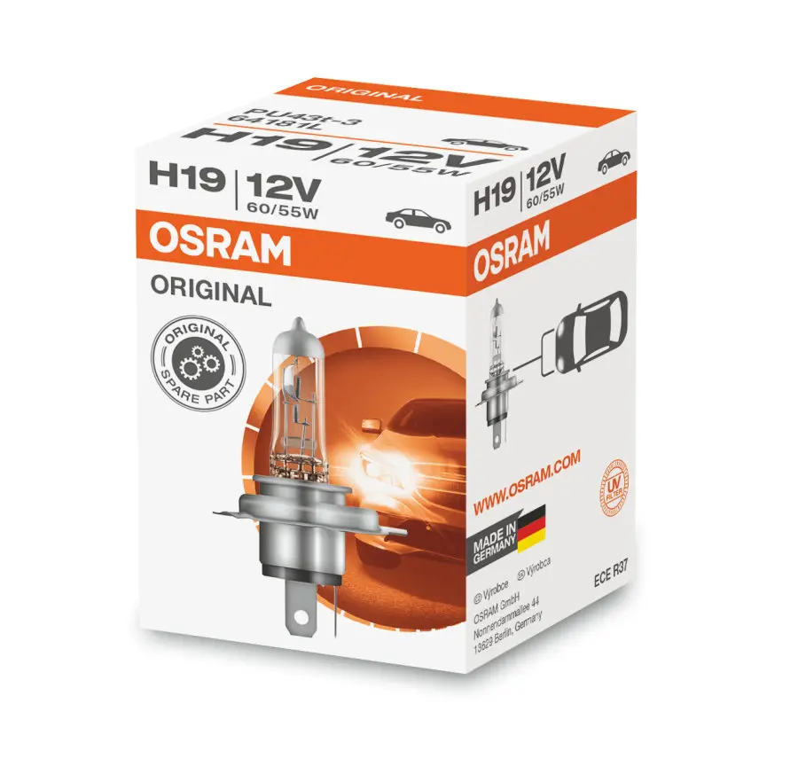 Halogenpære H19 Osram Original Line - 1 stk.