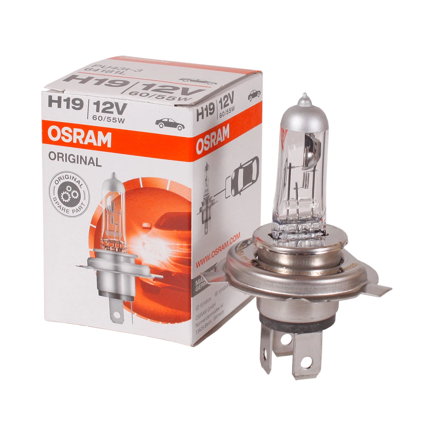 Halogenpære H19 Osram Original Line - 1 stk. – bilde 2