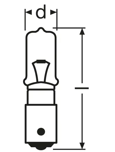 Halogenpære H21W Osram Original Line - 1 stk. Image 6