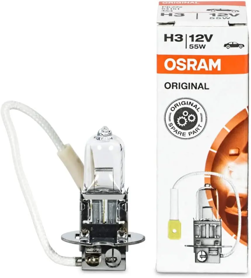Halogenpære H3 Osram Original Line - 1 stk. – bilde 3